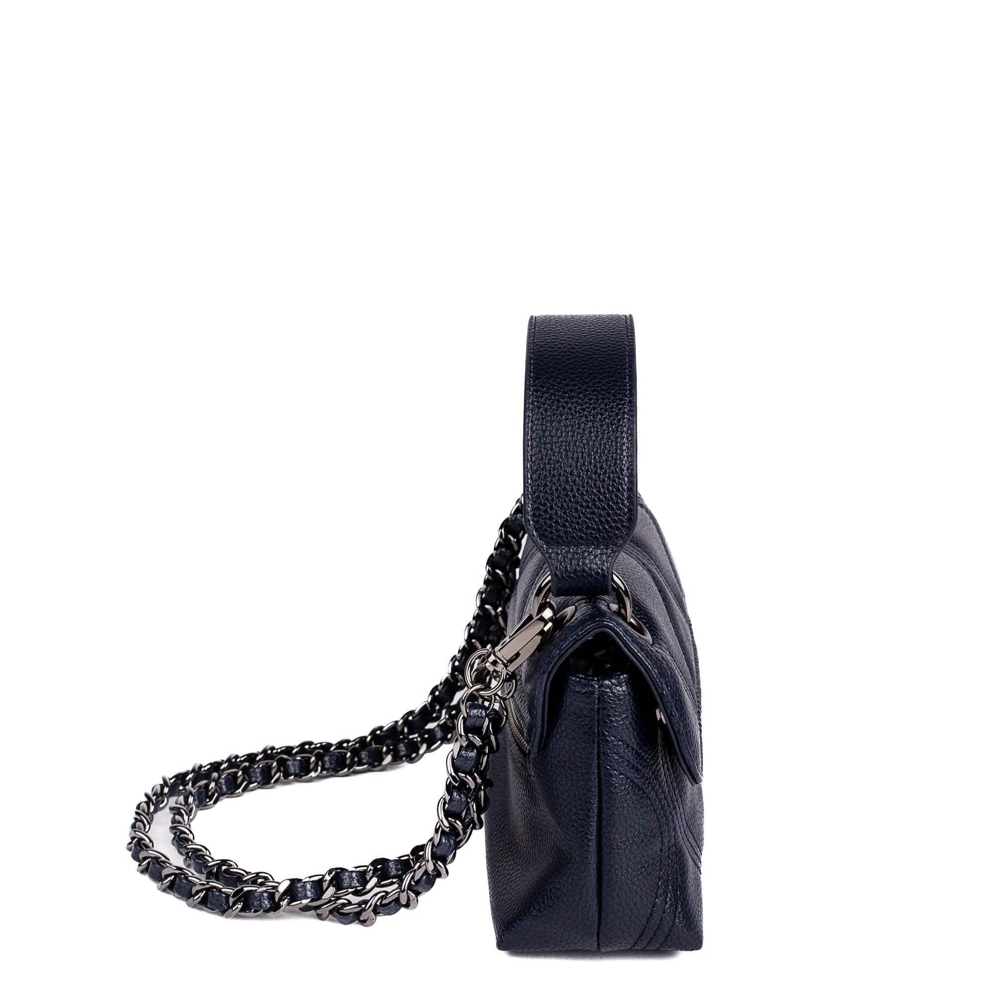 Cadence Mini Classic VL Crossbody Bag - NAVY - CadenceVL_Navy_03