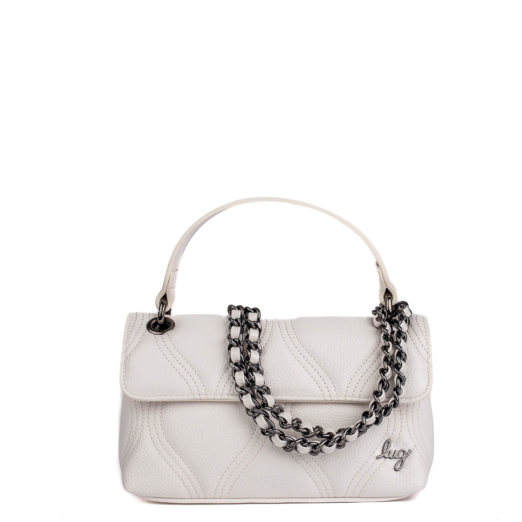 Cadence Mini Classic VL Crossbody Bag - WHITE - CadenceVL_White_01