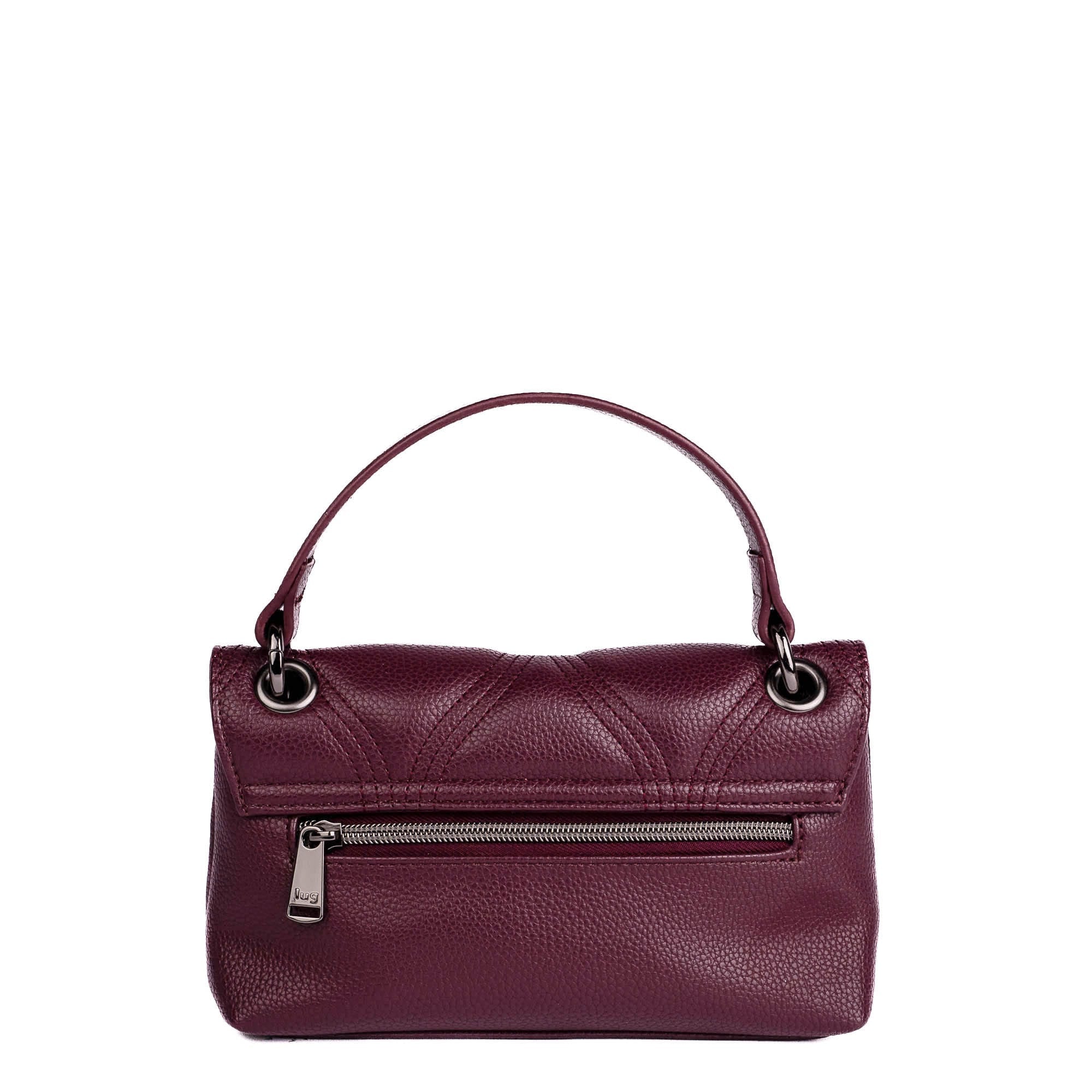 Cadence Mini Classic VL Crossbody Bag - WINE - CadenceVL_Wine_04