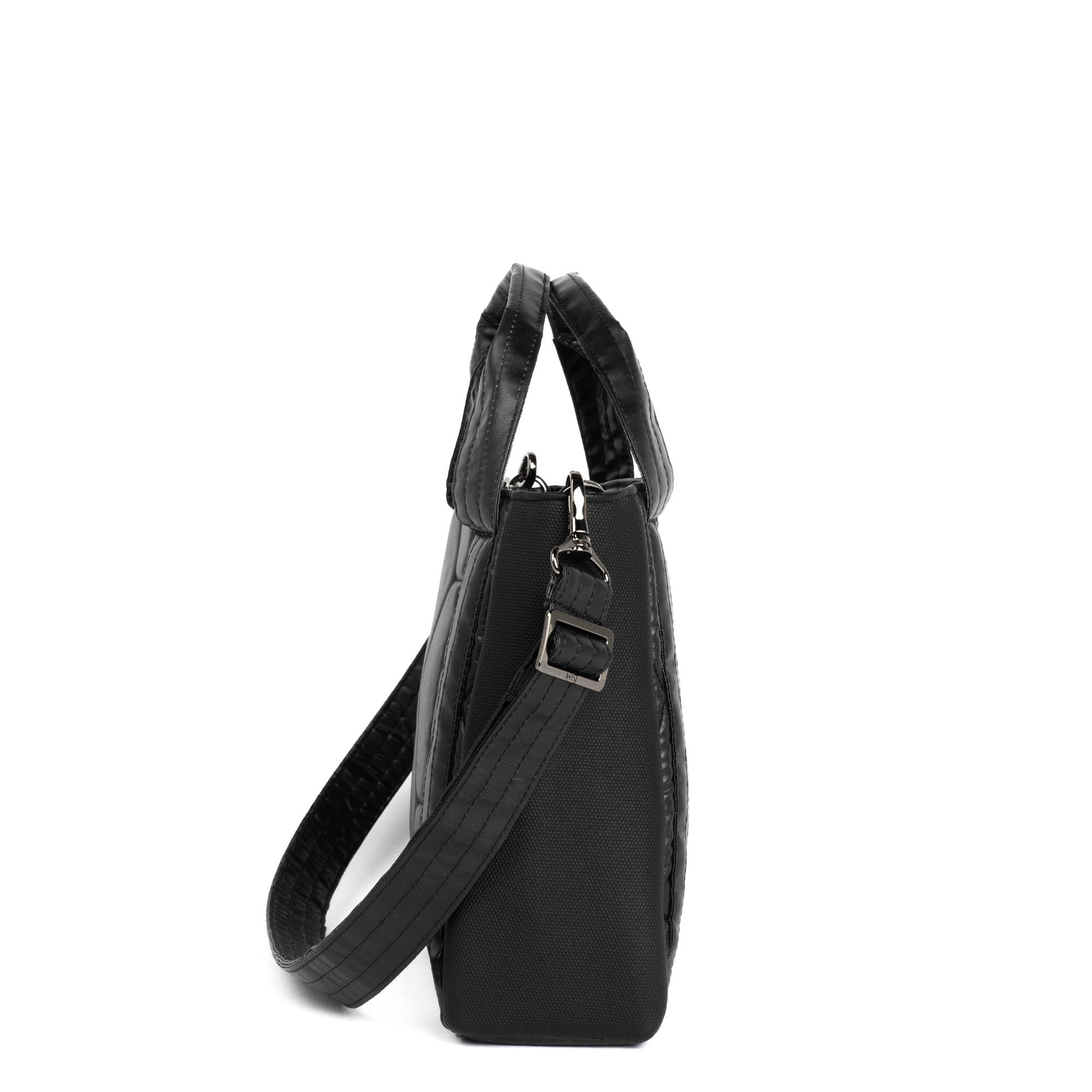 Cadence Crossbody Bag - METALLIC BLACK - Cadence_MetallicBlack_03