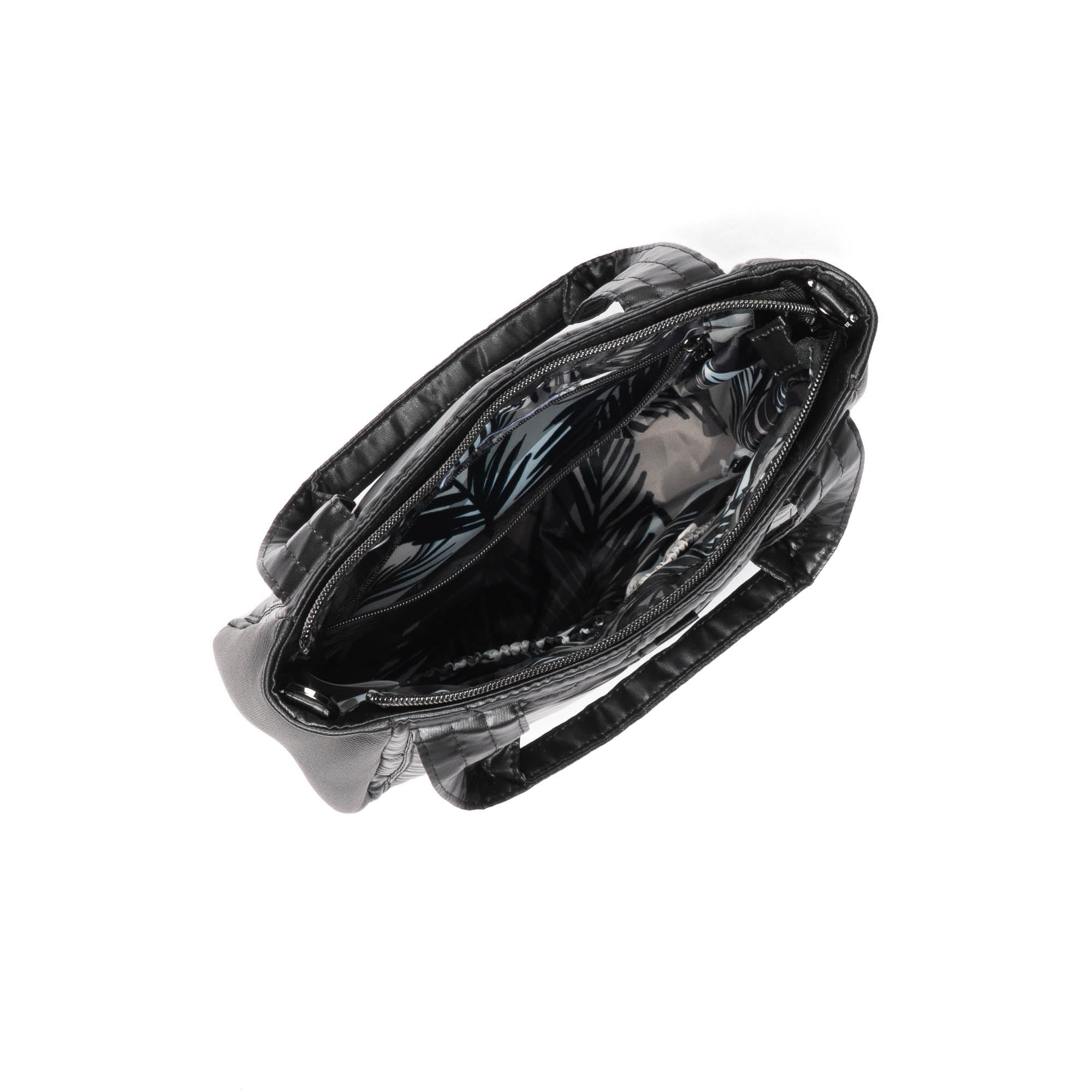 Cadence Crossbody Bag - METALLIC BLACK - Cadence_MetallicBlack_05