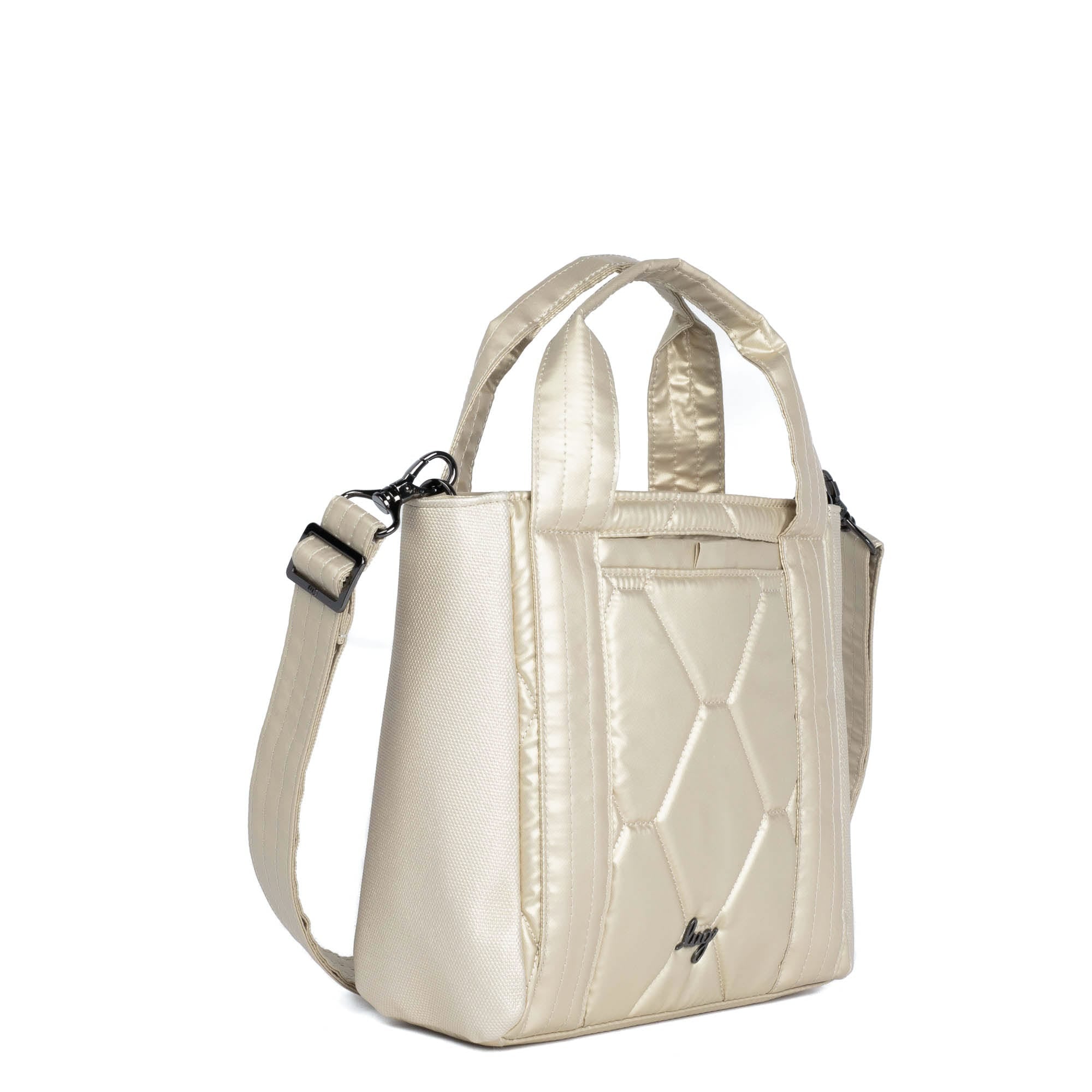 Cadence Crossbody Bag - METALLIC CHAMPAGNE - Cadence_MetallicChampagne_02