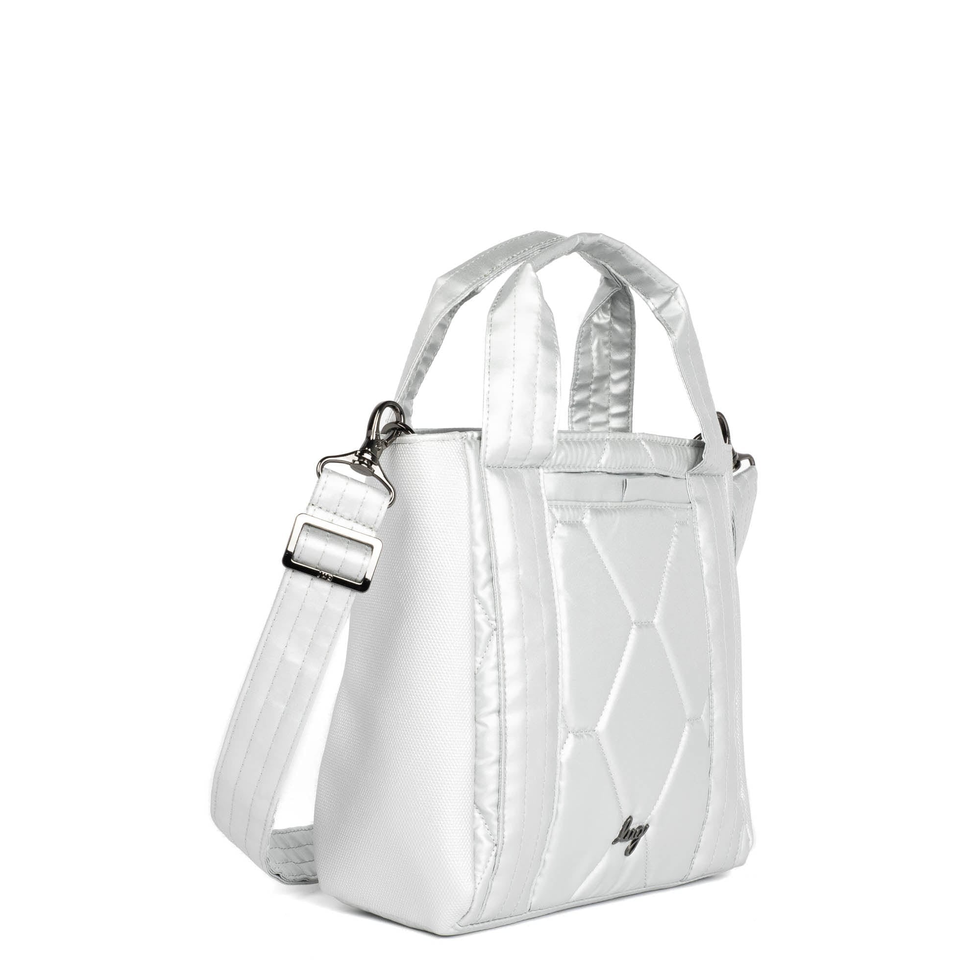 Cadence Crossbody Bag - METALLIC SILVER - Cadence_MetallicSilver_02