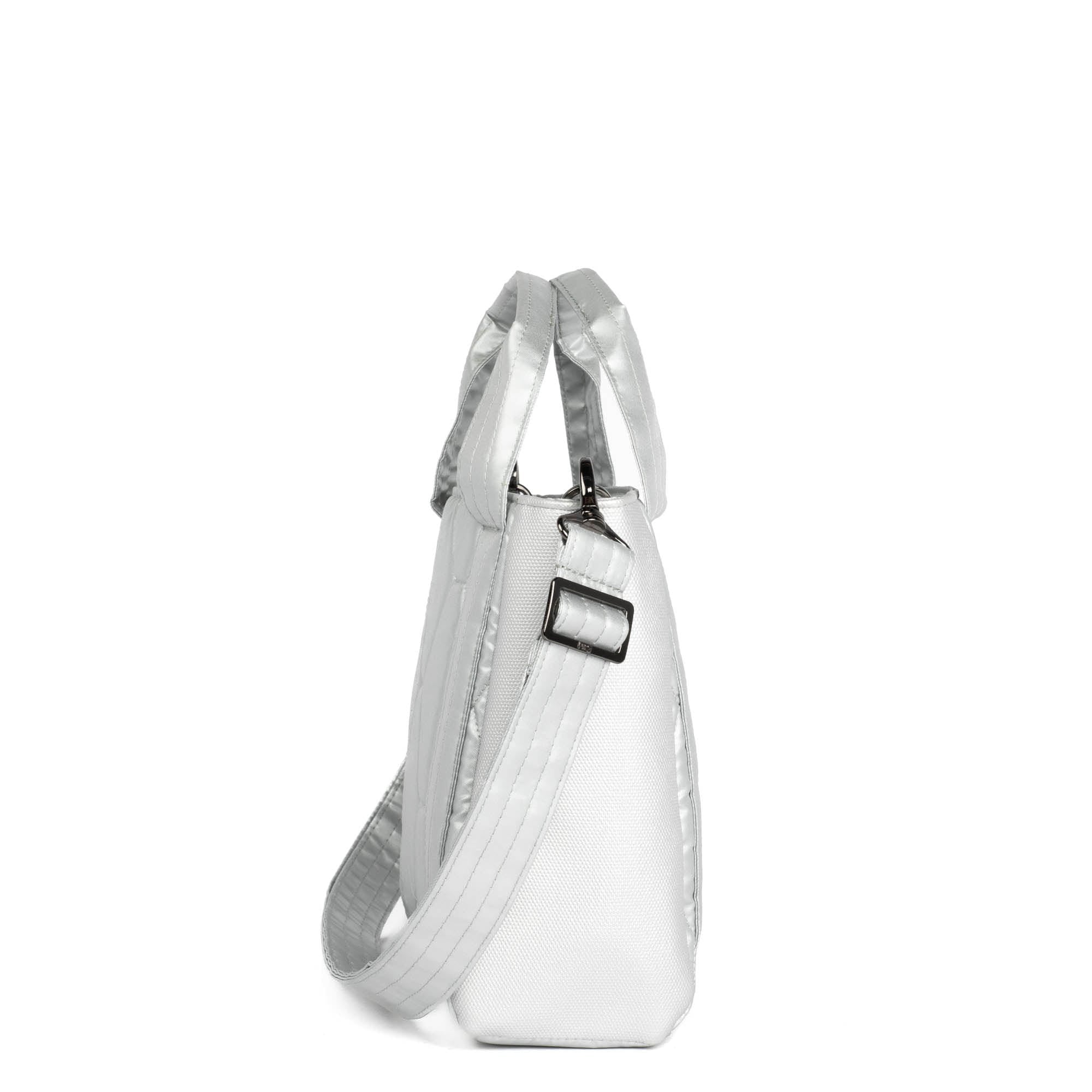 Cadence Crossbody Bag - METALLIC SILVER - Cadence_MetallicSilver_03