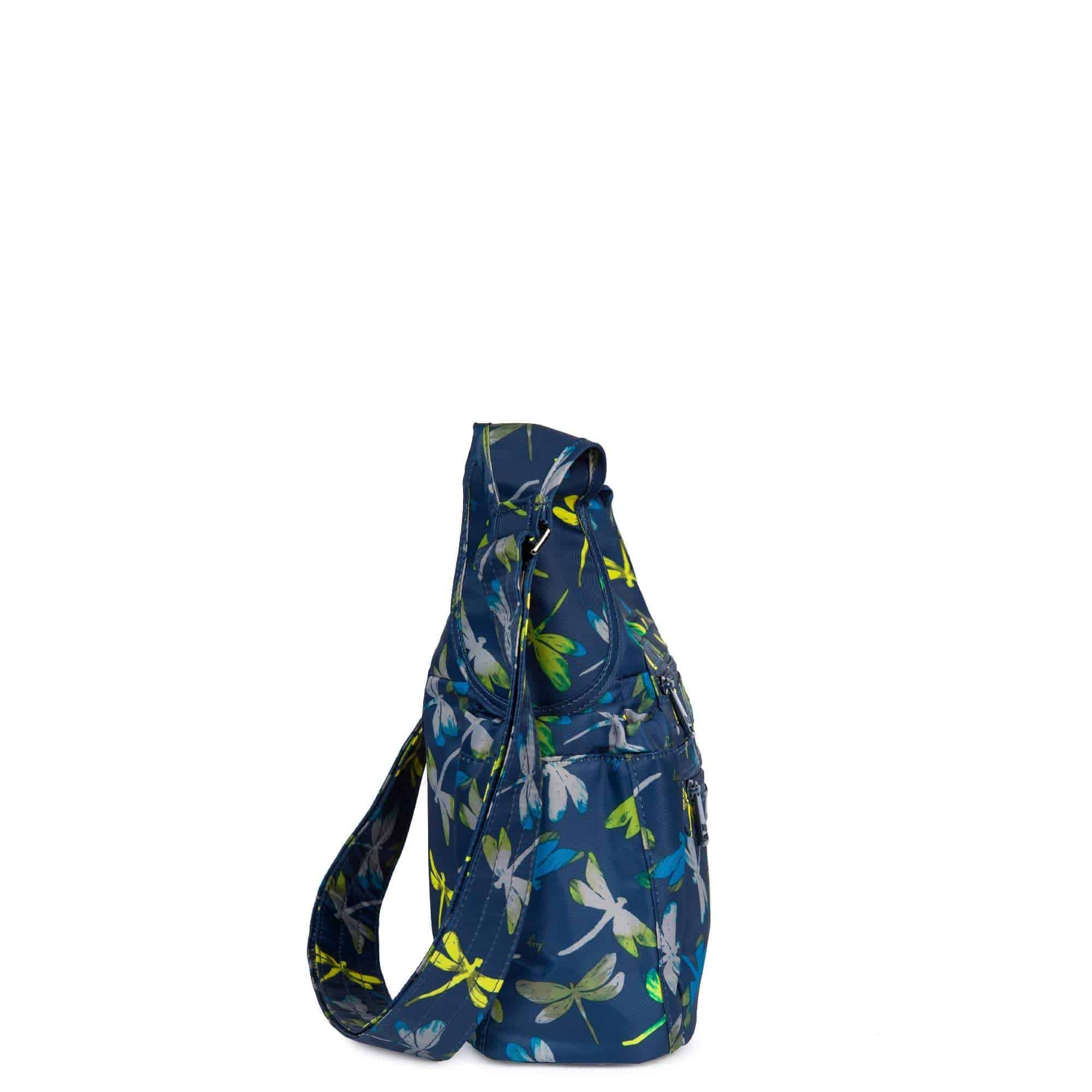 Camper 3 Shoulder Bag - SHIMMER WINE - Camper3_DragonflyNavy_03