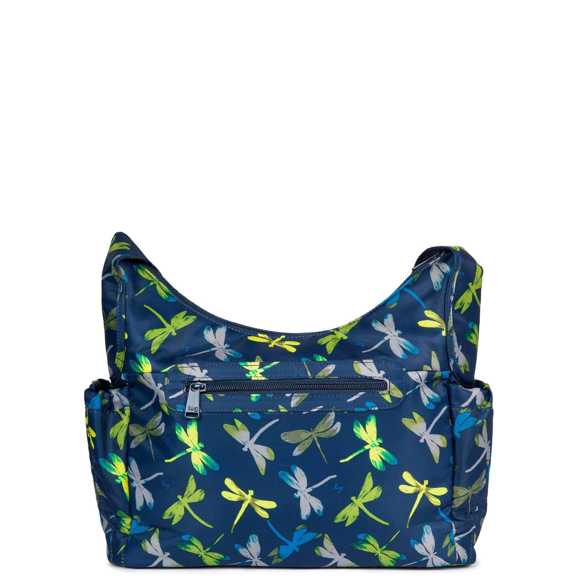 Camper 3 Shoulder Bag - SHIMMER WINE - Camper3_DragonflyNavy_04