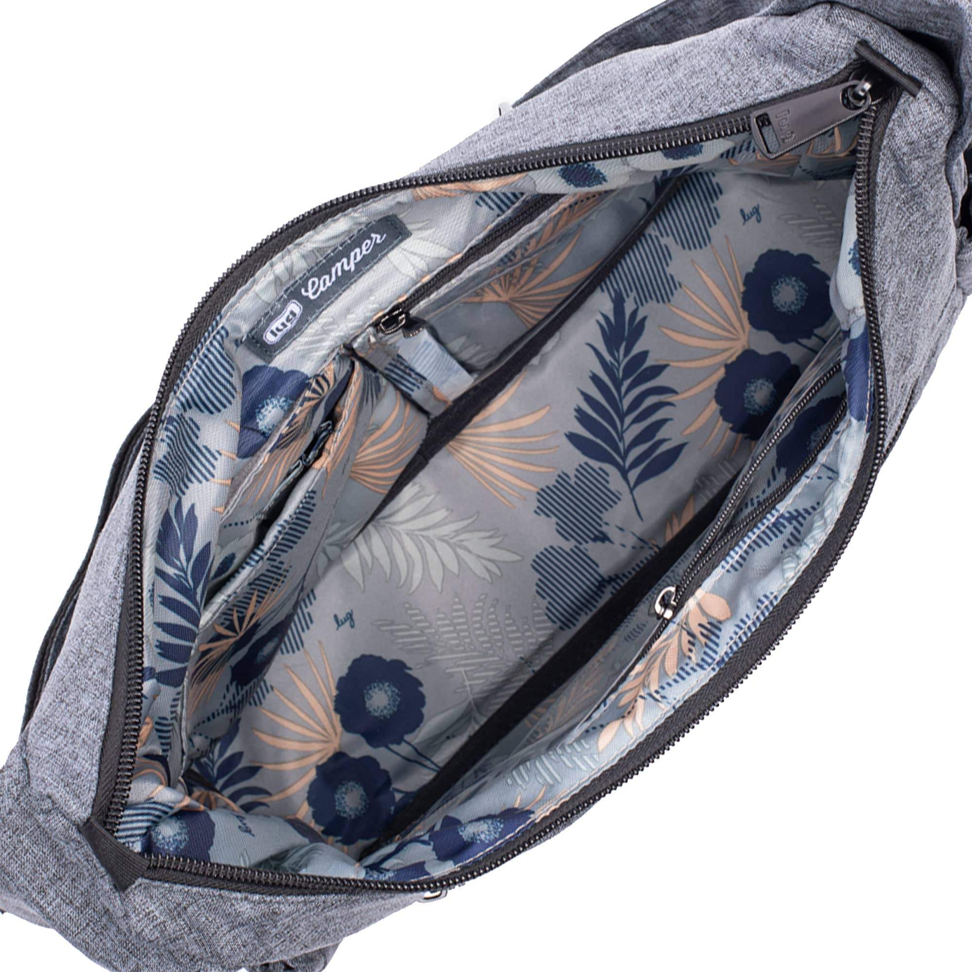 Camper 3 Shoulder Bag - HEATHER GREY - Camper3_HeatherGrey_05