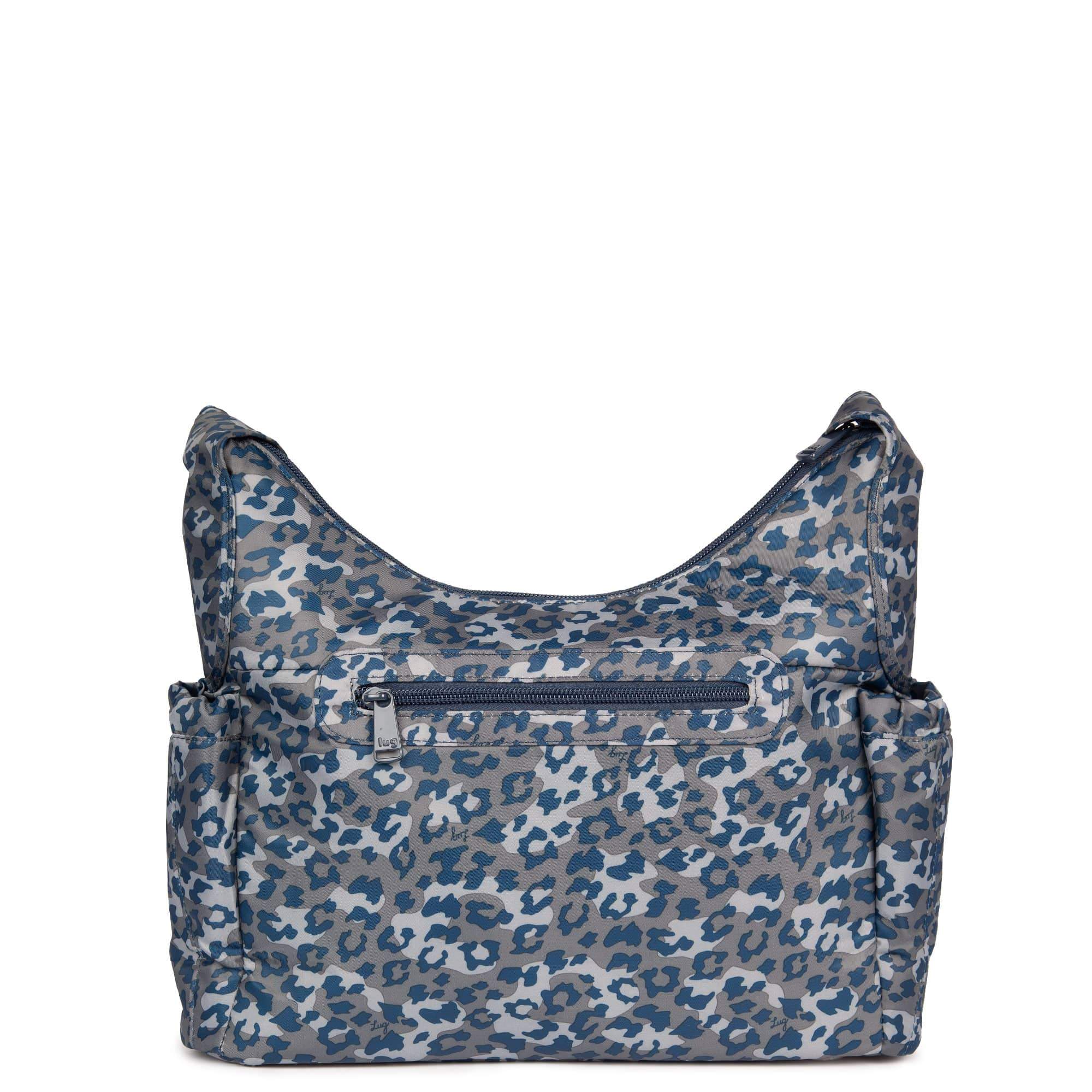 Camper 3 Shoulder Bag - SHIMMER WINE - Camper3_LeopardNavy_04