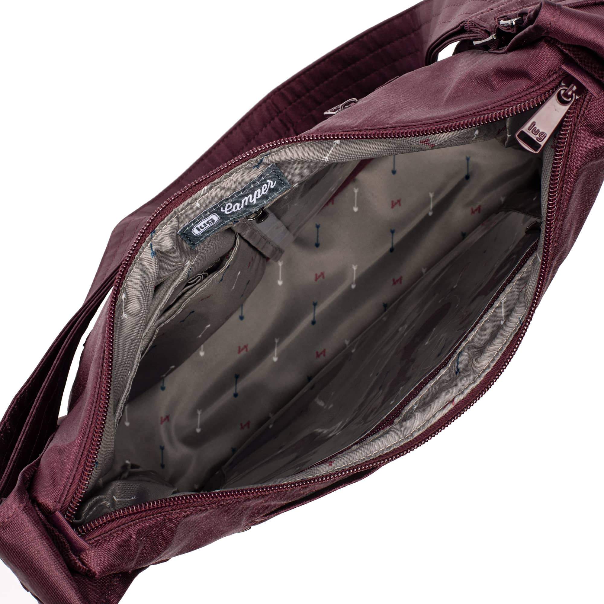 Camper 3 Shoulder Bag - SHIMMER WINE - Camper3_ShimmerWine_05