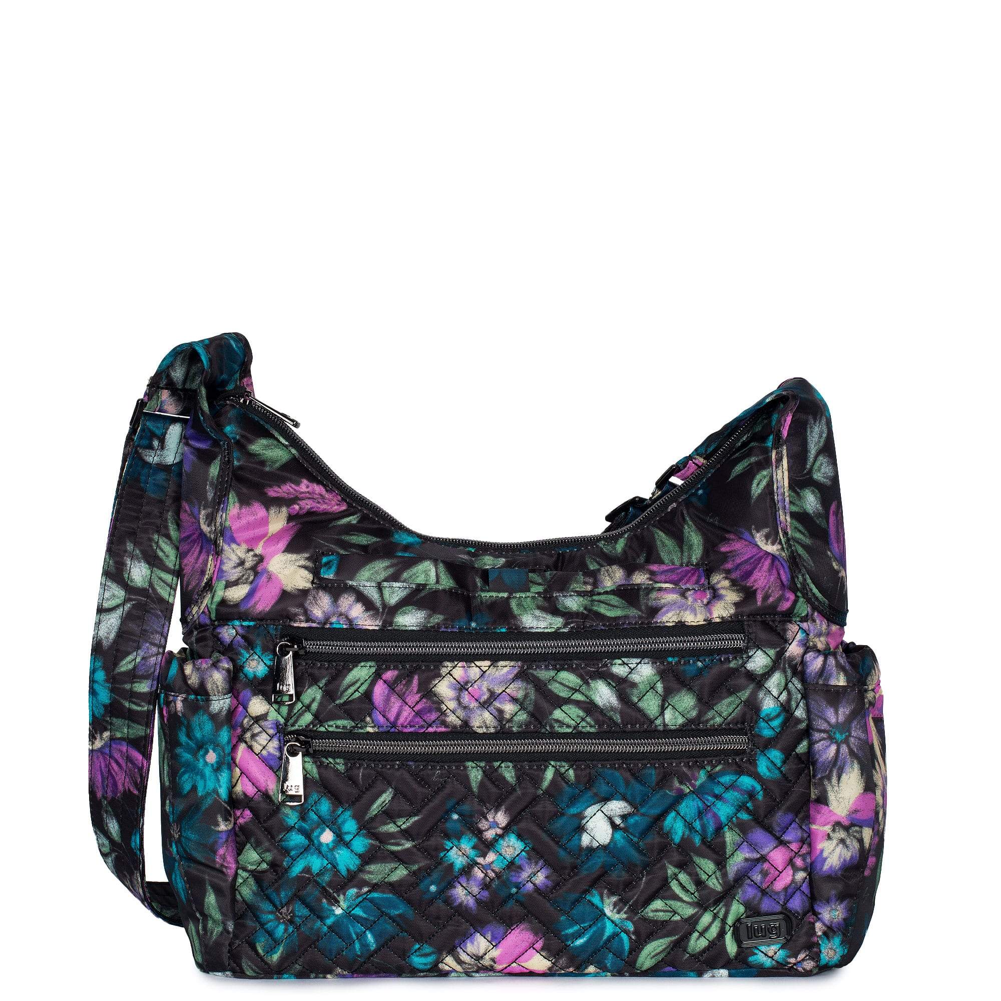 Camper SE Crossbody Bag - BLOOM BLACK - CamperSE_BloomBlack_01