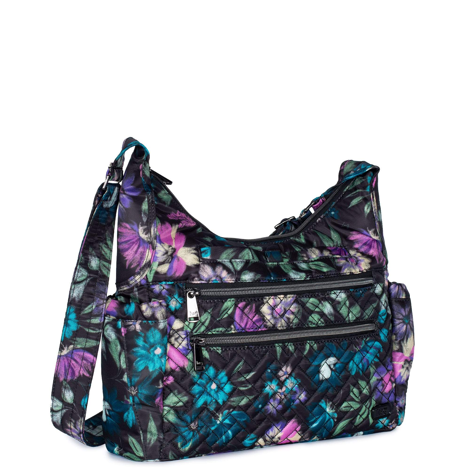 Camper SE Crossbody Bag - BLOOM BLACK - CamperSE_BloomBlack_02