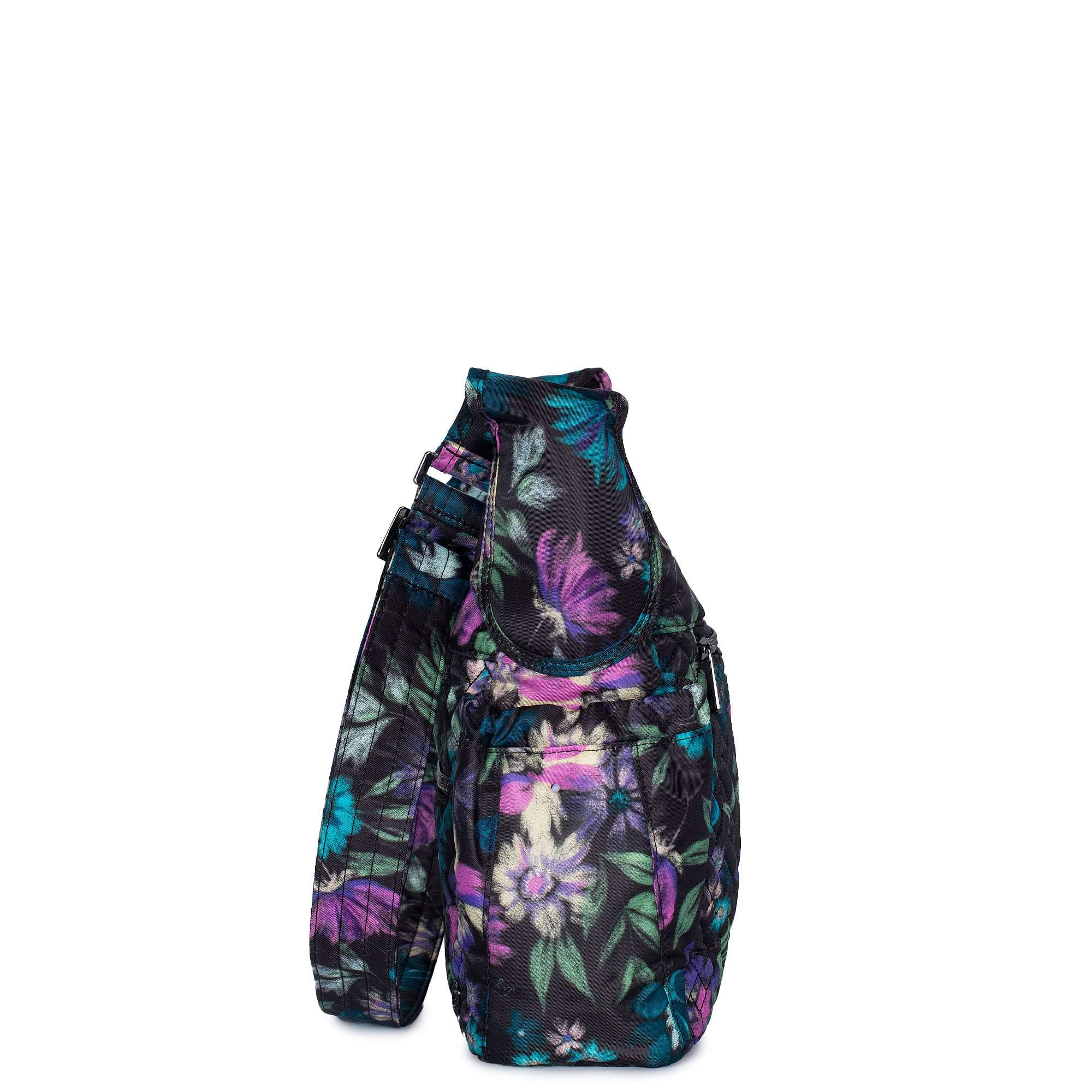 Camper SE Crossbody Bag - BLOOM BLACK - CamperSE_BloomBlack_03