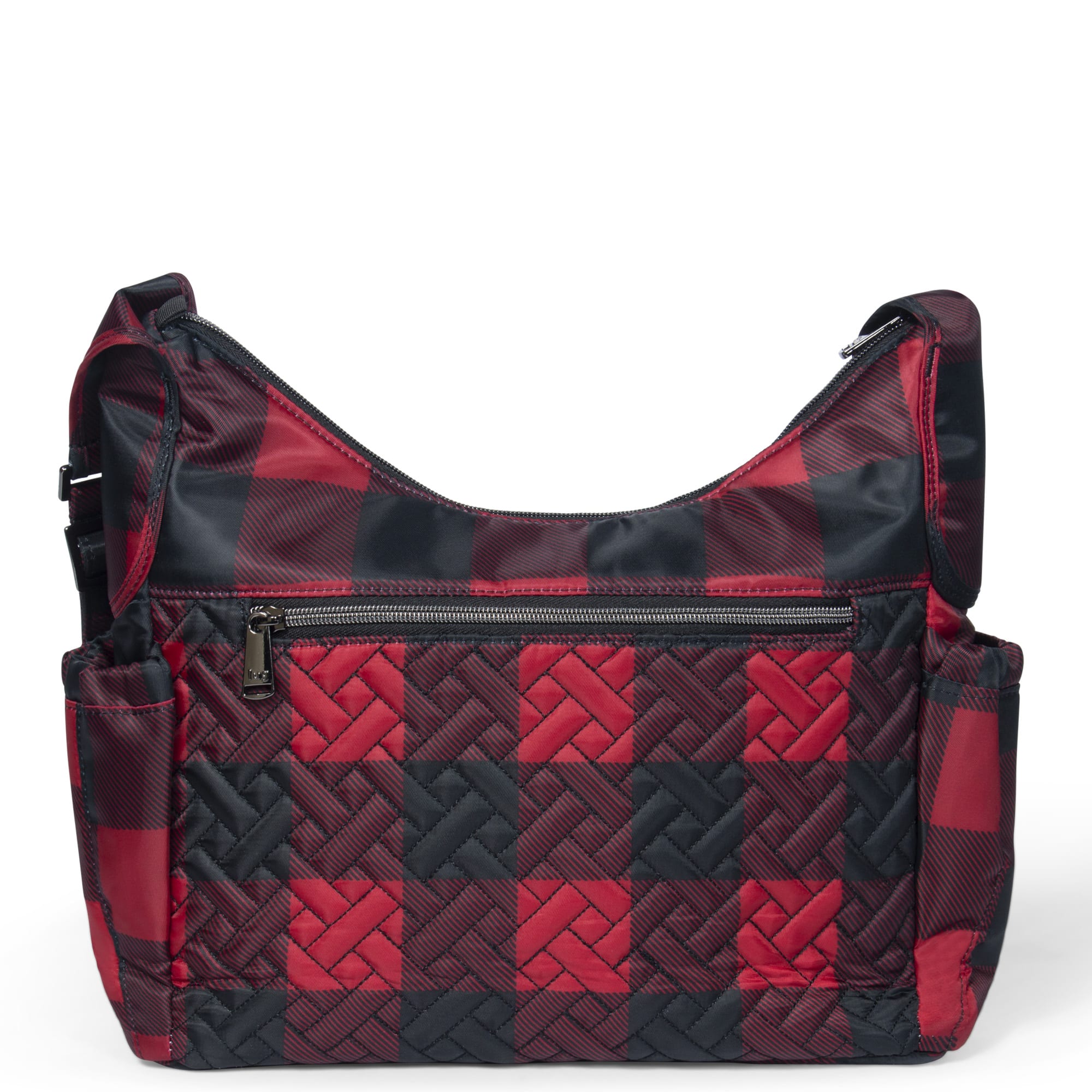 Camper SE Crossbody Bag - BUFFALO CHECK RED - CamperSE_BuffaloCheckRed_04