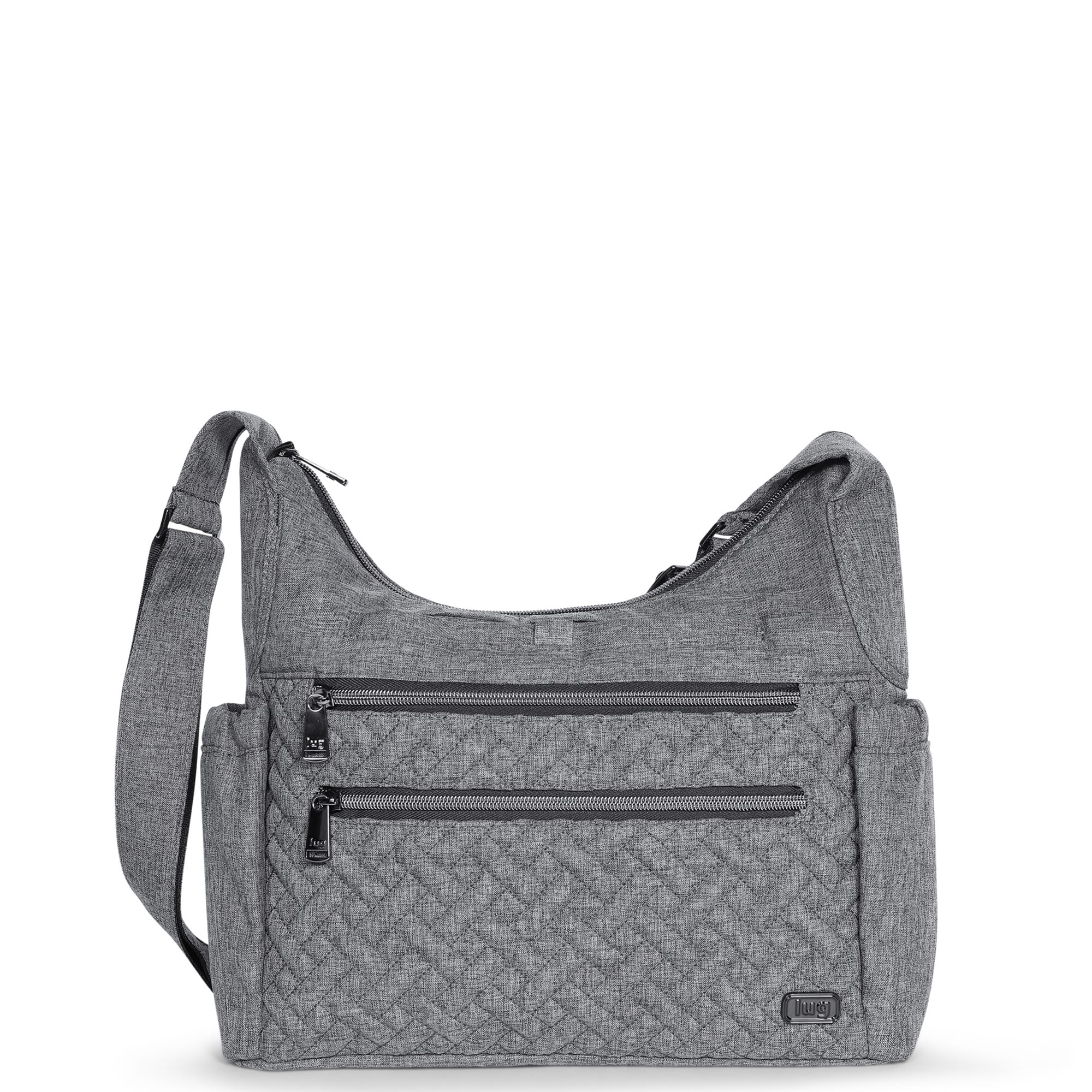 Camper SE Crossbody Bag - HEATHER GREY - Camperse-Shoulder_Heather_Grey_01