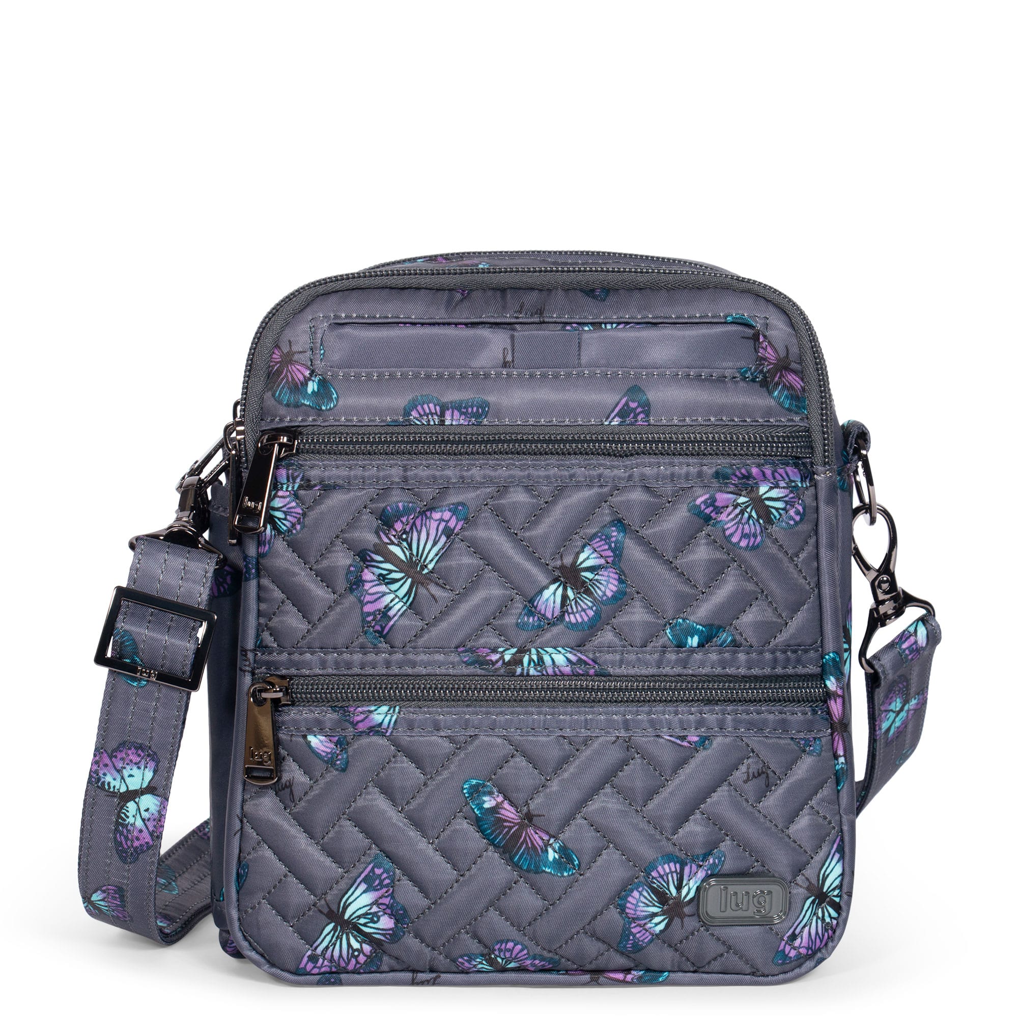 Can Can XL Convertible Crossbody Bag - BUTTERFLY GREY - CanCanXL_ButterflyGrey_01