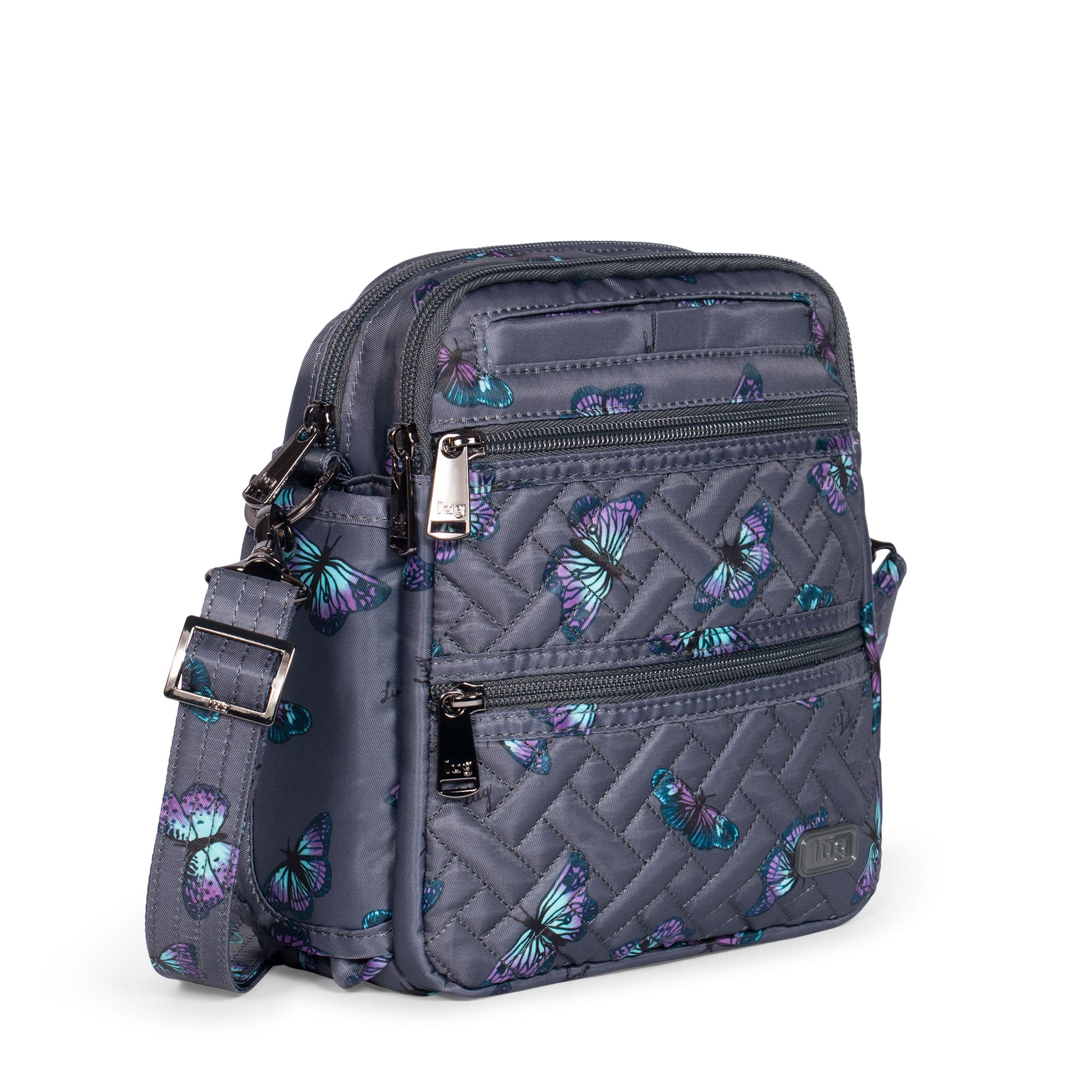 Can Can XL Convertible Crossbody Bag - BUTTERFLY GREY - CanCanXL_ButterflyGrey_02