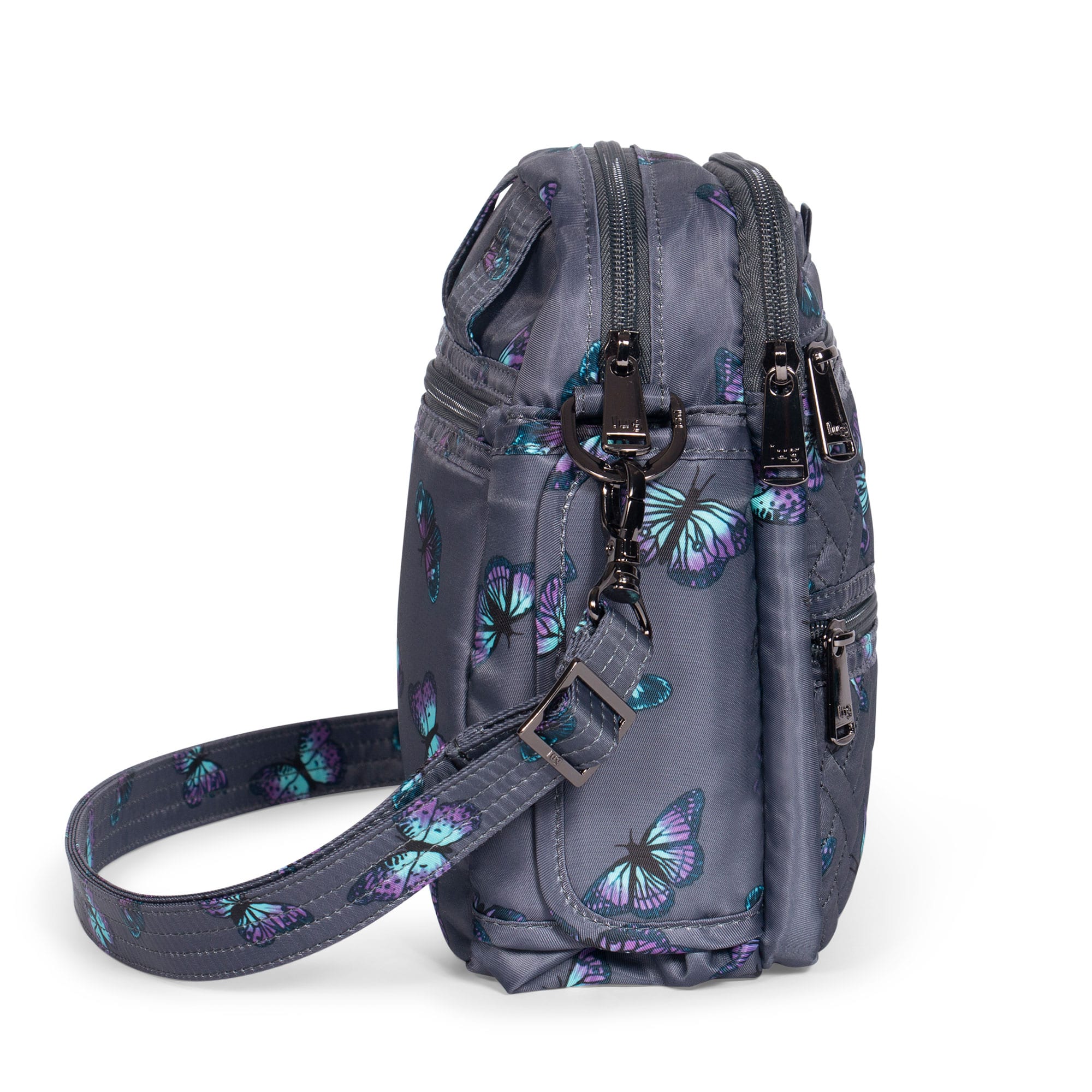 Can Can XL Convertible Crossbody Bag - BUTTERFLY GREY - CanCanXL_ButterflyGrey_03