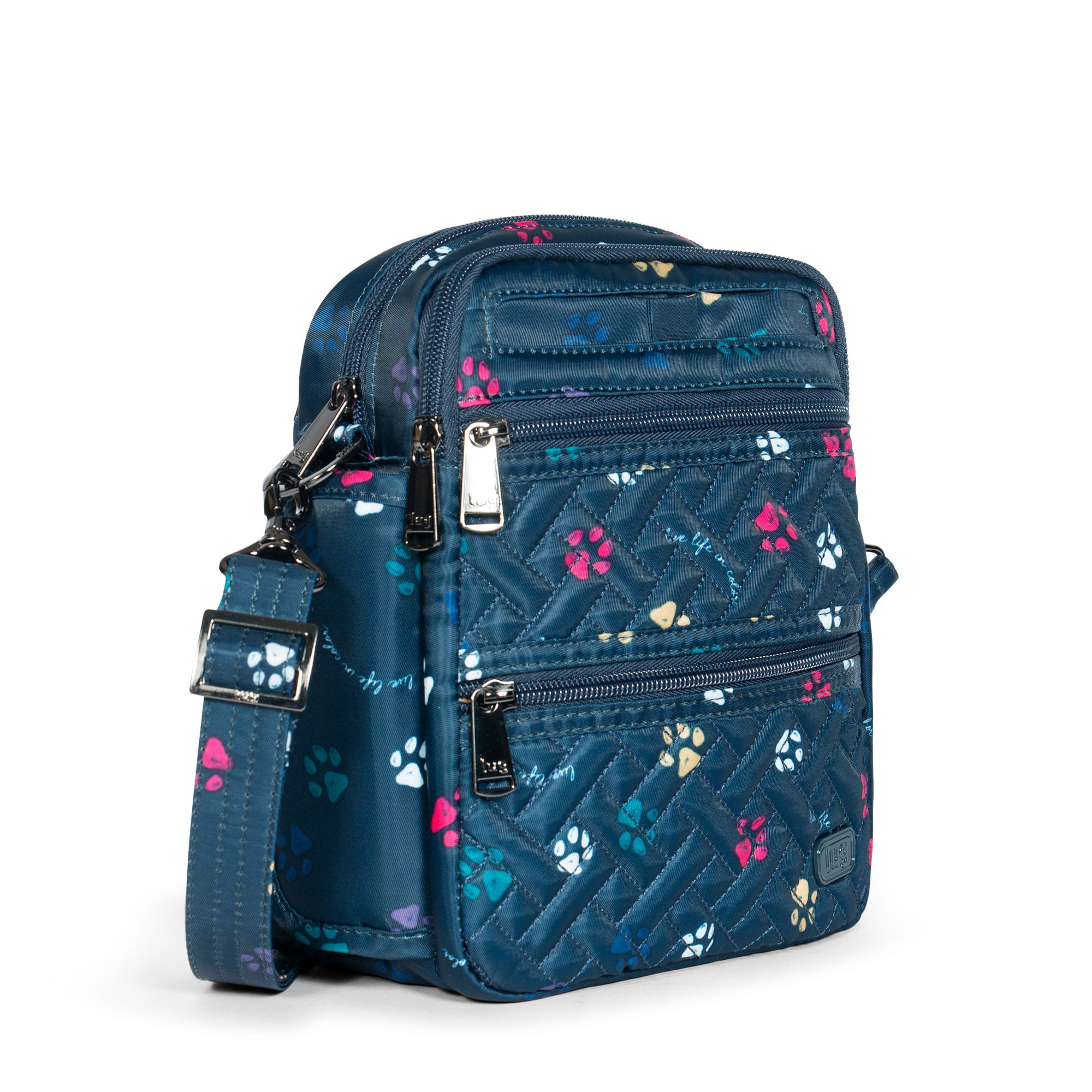 Can Can XL Convertible Crossbody Bag - PAWS NAVY - CanCanXL_PawsNavy_02