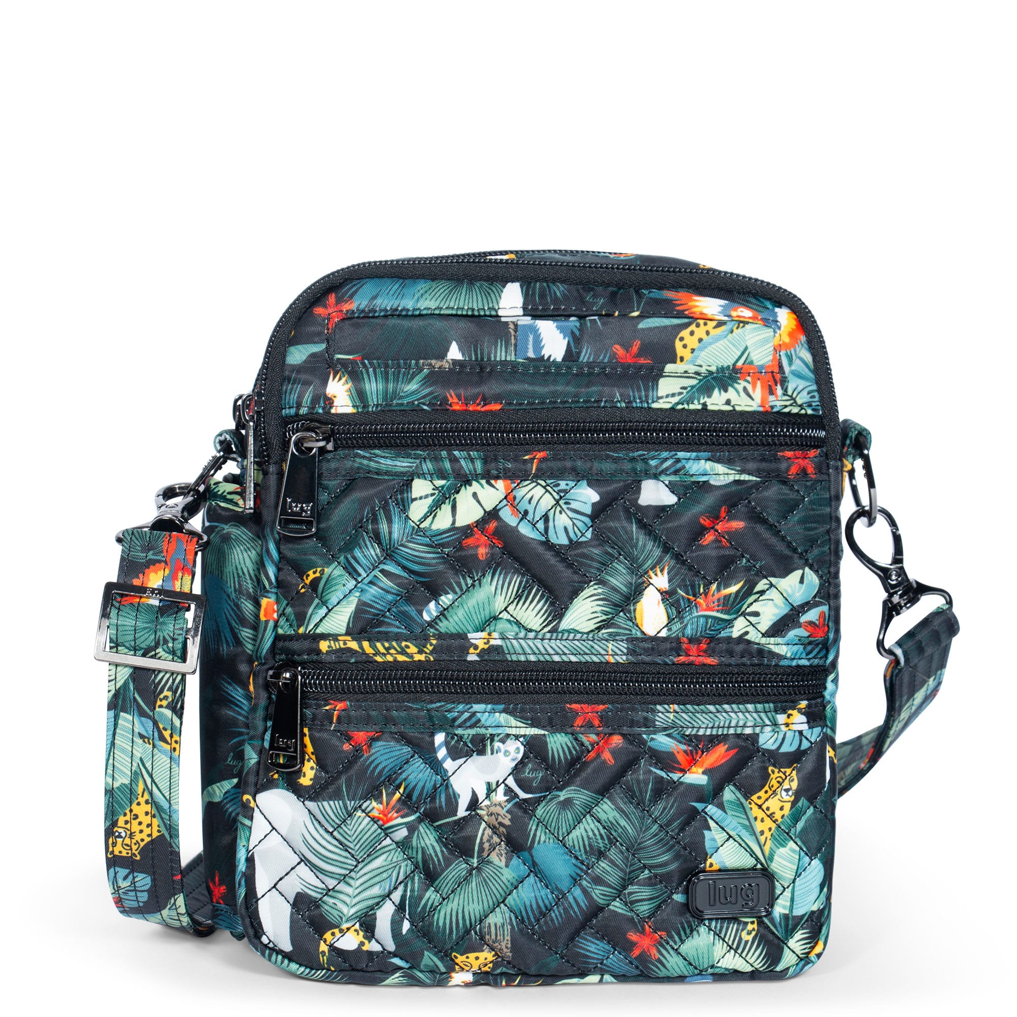 Can Can XL Convertible Crossbody Bag - WILDLIFE BLACK - CanCanXL_WildlifeBlack_01