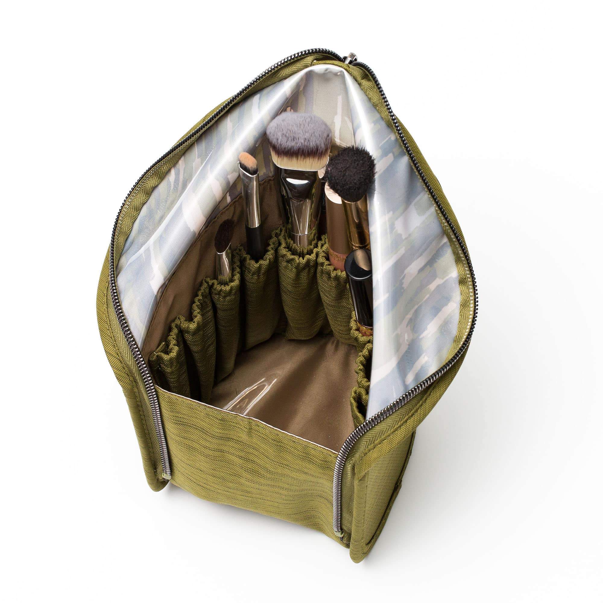 Canoe Cosmetic Brush Holder - RIVERWALK OLIVE - Canoe_RiverwalkOlive_07_b_5f155a99-77b8-4641-b6ec-23be93dbb505