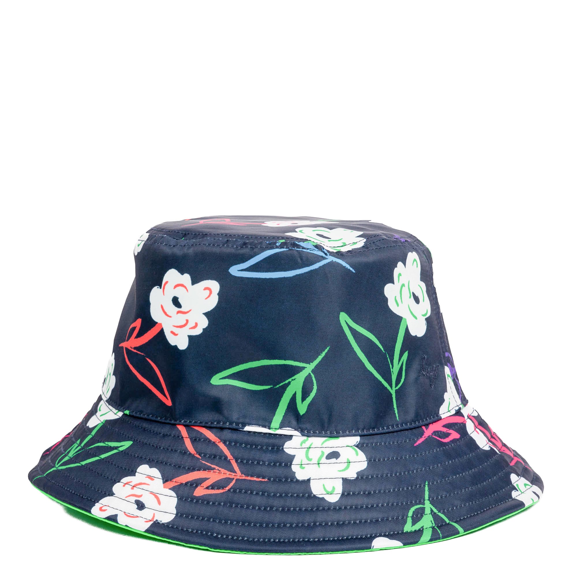 Canopy Bucket Hat - BRIGHT FLORAL LIME - Canopy_BrightFloral_Lime_02