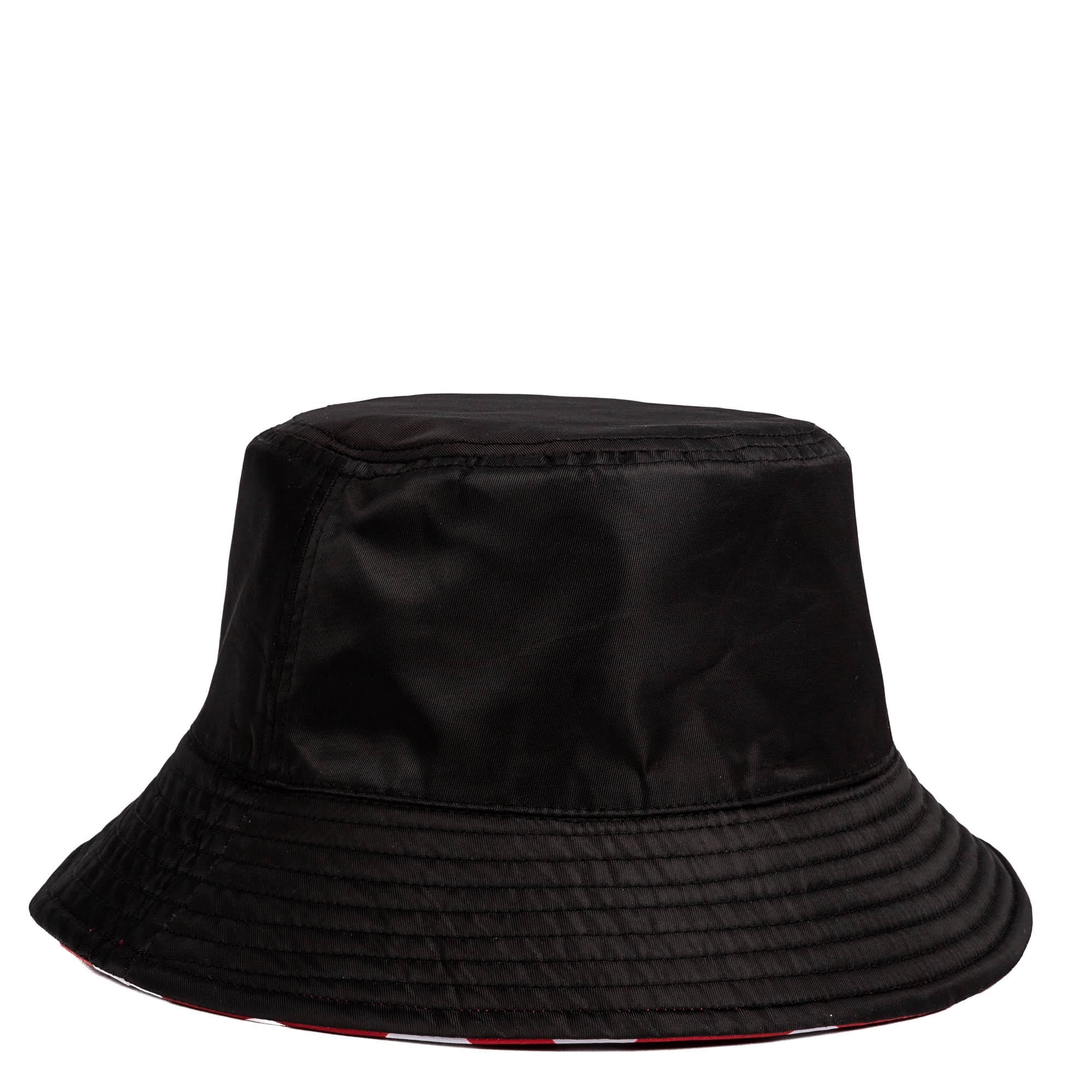 Canopy Bucket Hat - CRIMSON LARGE DOT BLACK - Canopy_CrimsonLgDot_Black_07