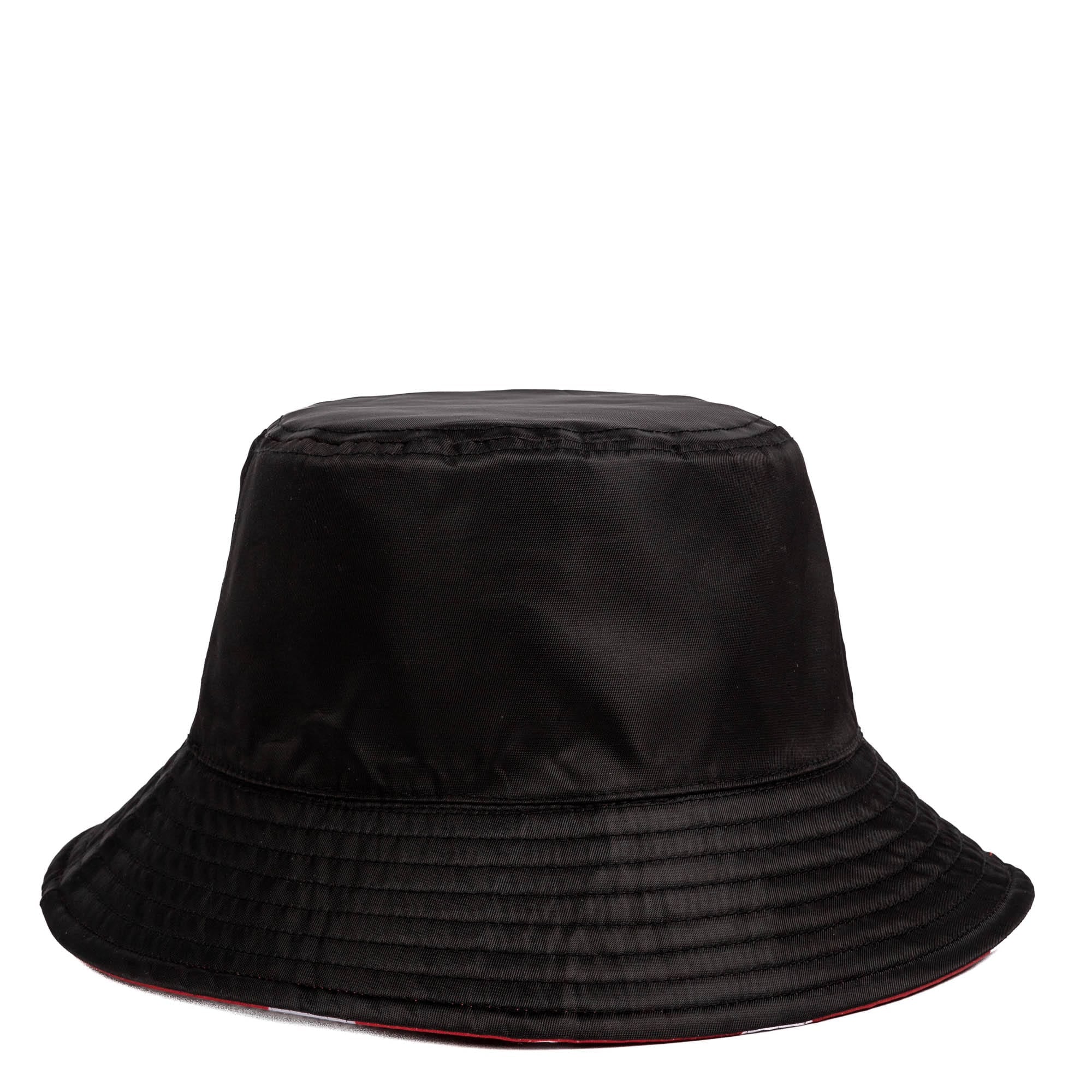 Canopy Bucket Hat - CRIMSON LARGE DOT BLACK - Canopy_CrimsonLgDot_Black_08