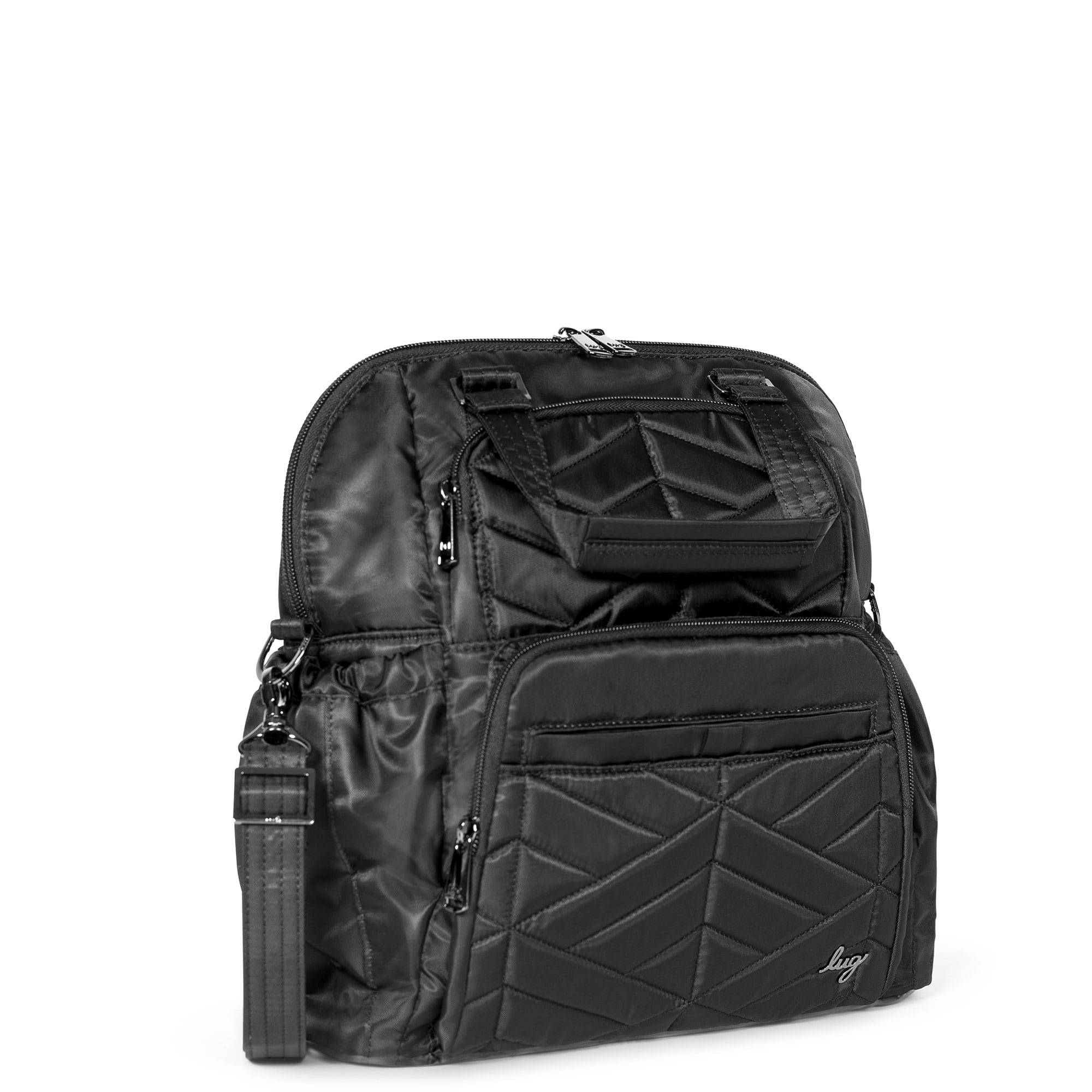 Canter 2 Convertible Tote Bag - MIDNIGHT BLACK - Canter2_Black_02