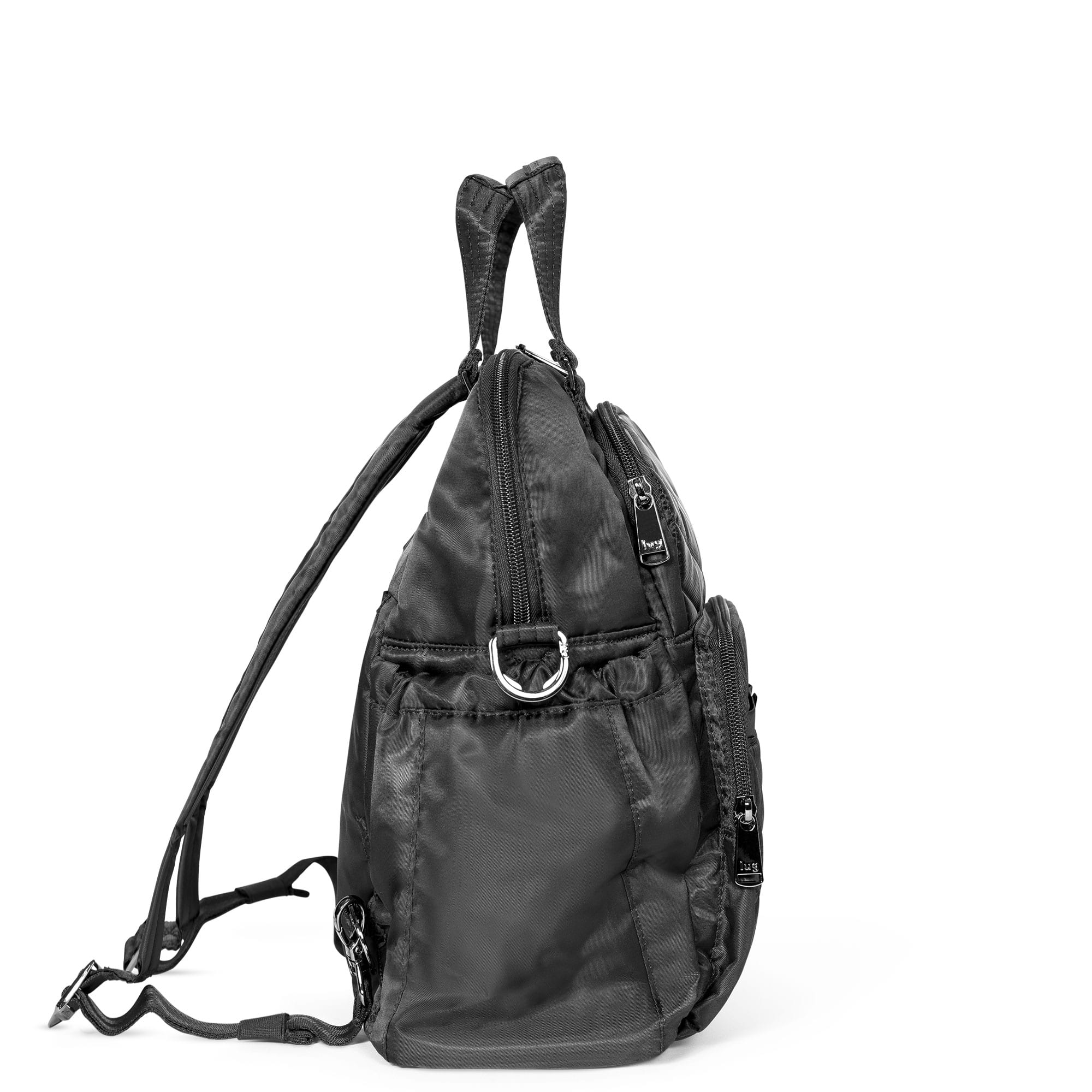 Canter 2 Convertible Tote Bag - MIDNIGHT BLACK - Canter2_Black_03