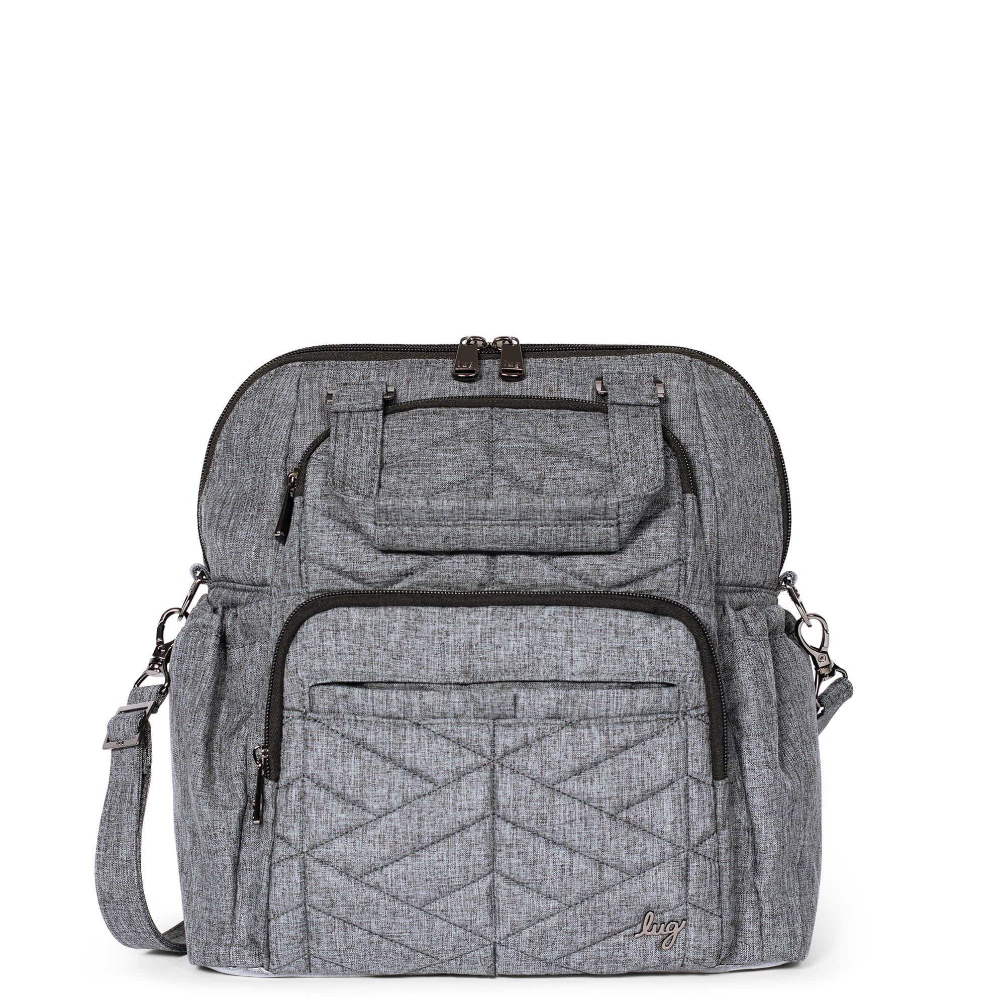 Canter 2 Convertible Tote Bag - HEATHER GREY - Canter2_HeatherGrey_01