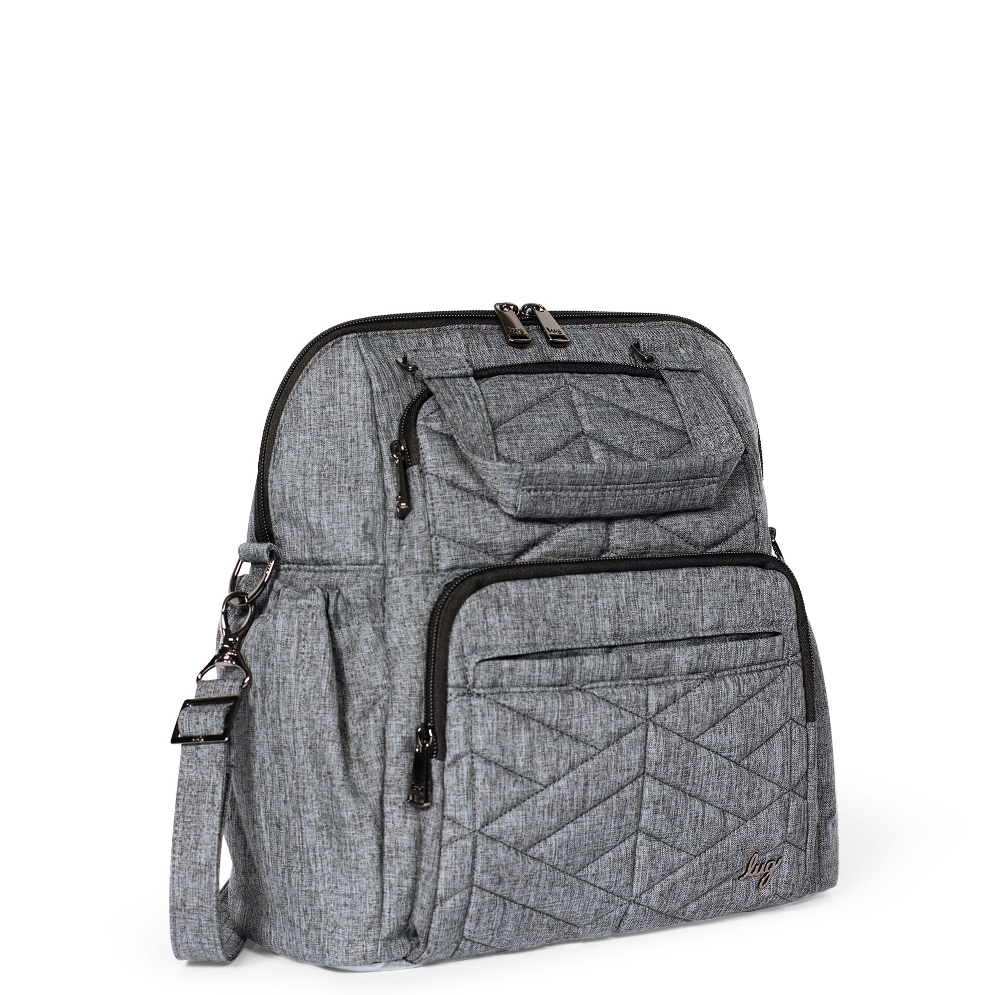 Canter 2 Convertible Tote Bag - HEATHER GREY - Canter2_HeatherGrey_02