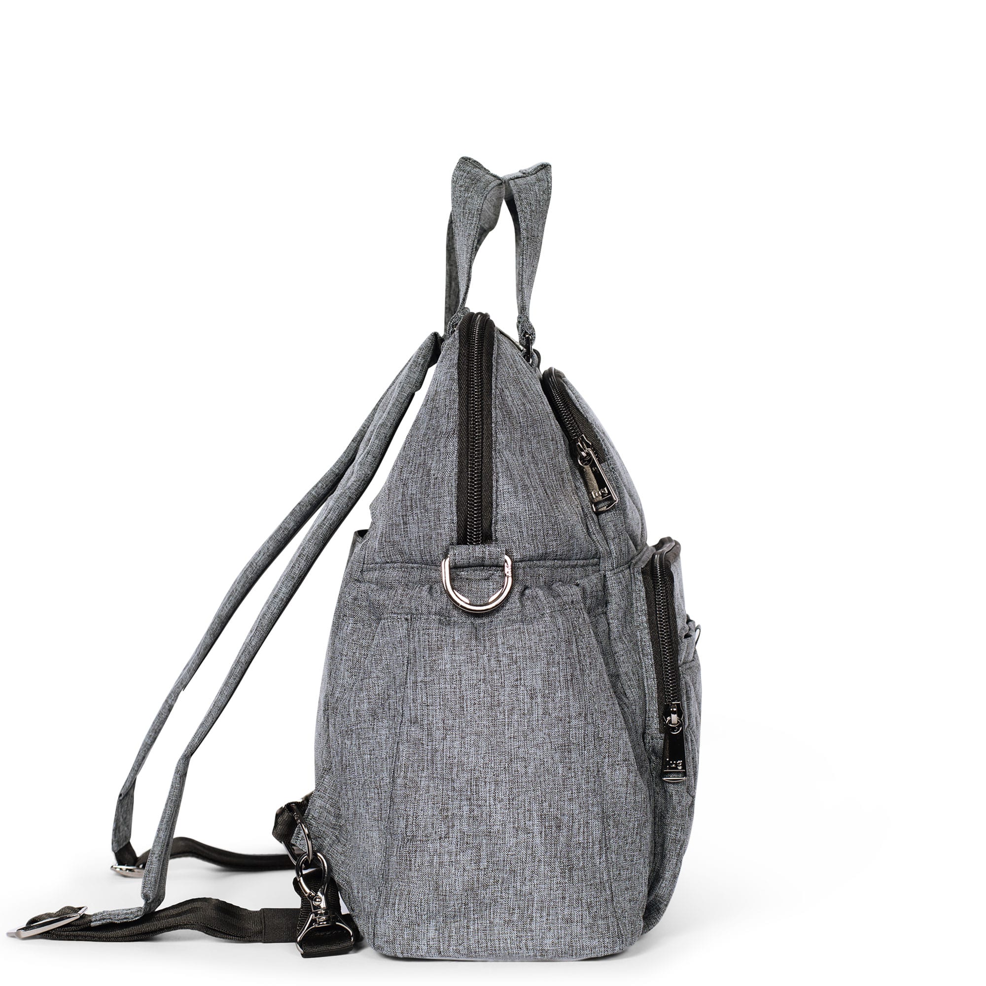 Canter 2 Convertible Tote Bag - HEATHER GREY - Canter2_HeatherGrey_03