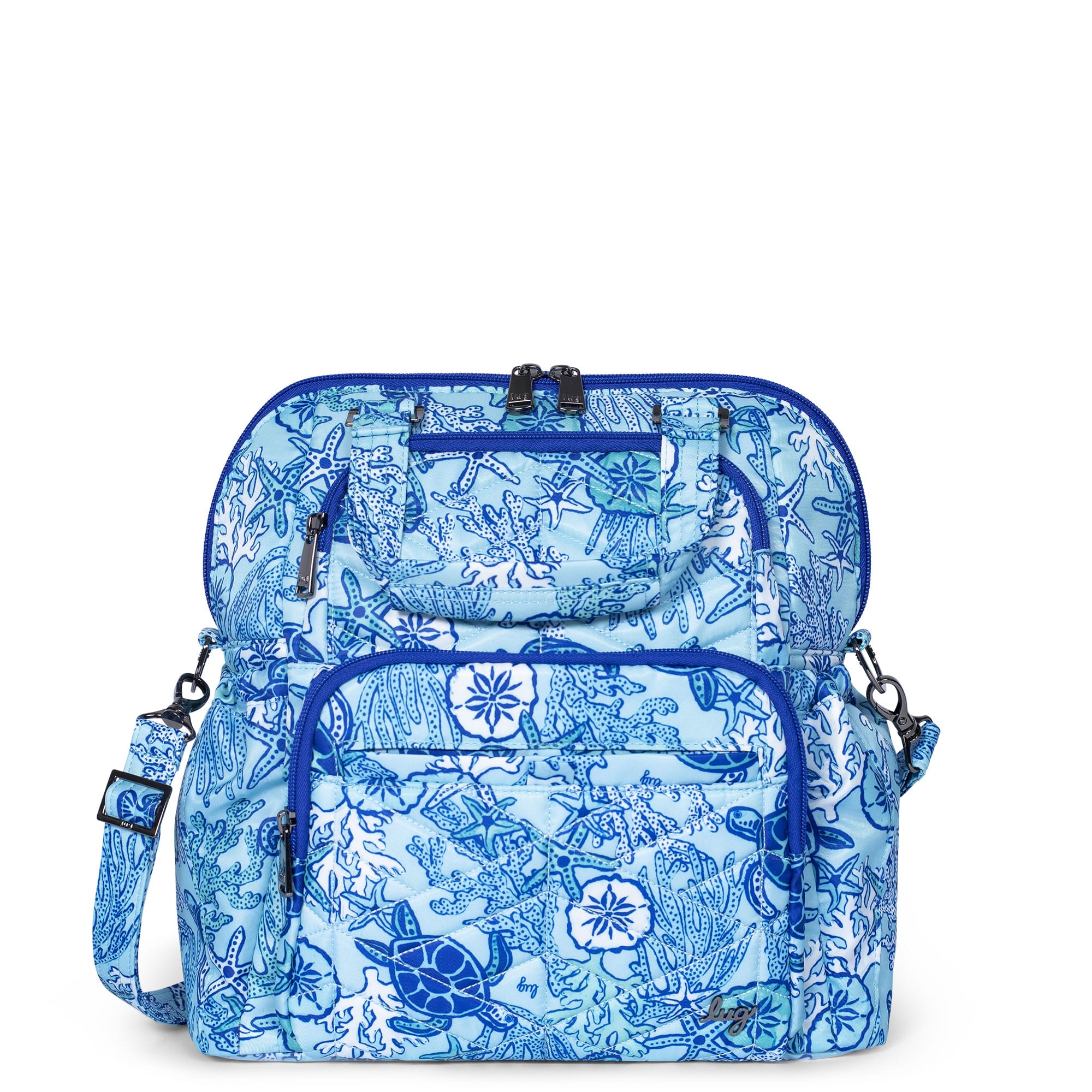 Canter 2 Convertible Tote Bag - SEALIFE BLUE - Canter2_SeaLifeBLue_01