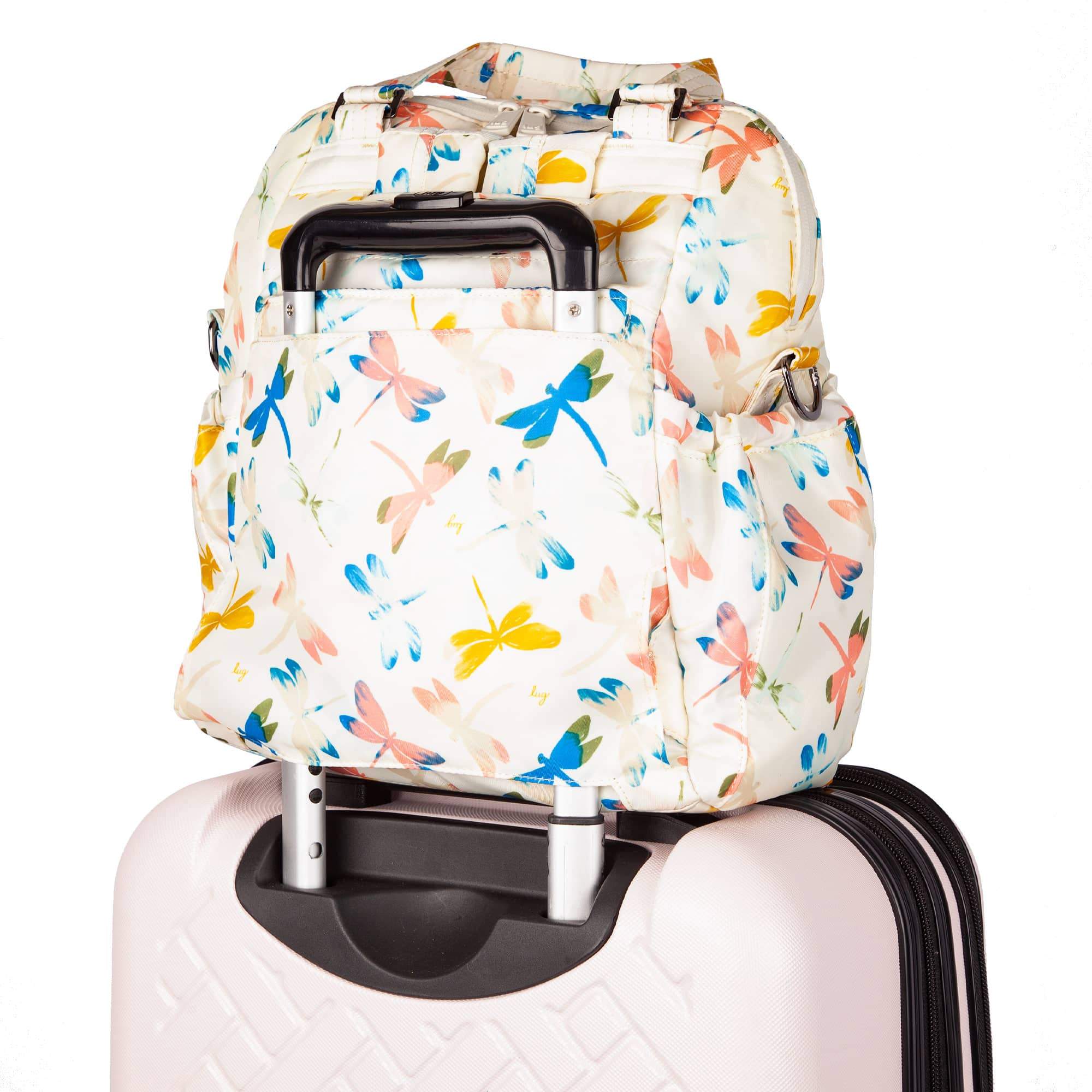 Canter Convertible Tote Bag - LEOPARD NAVY - Canter_DragonflyMulti_06_59848408-34af-4c97-8273-d33d845bed9b