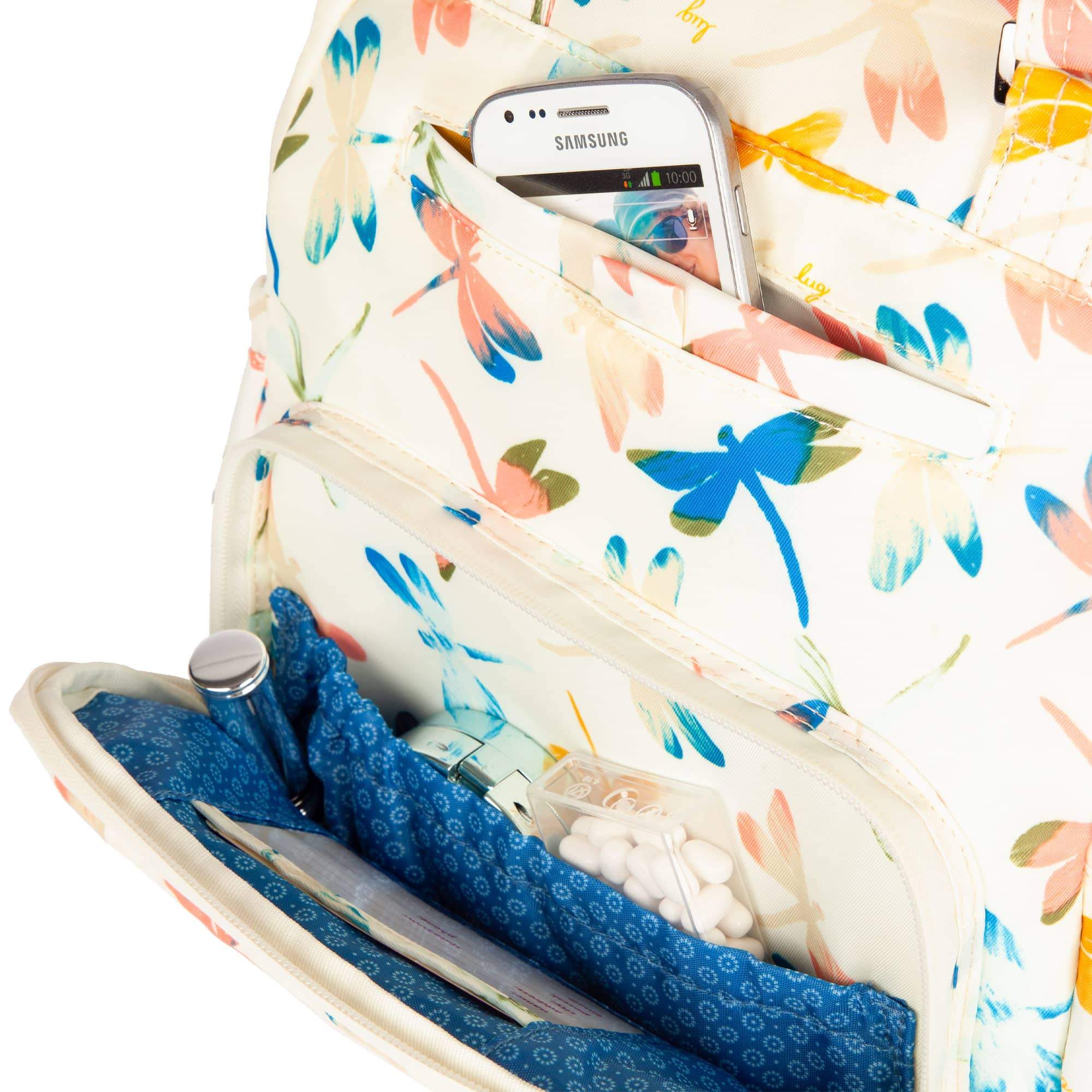 Canter Convertible Tote Bag - LEOPARD NAVY - Canter_DragonflyMulti_06b_68e27464-92b4-468f-afab-b49b2aa01b18