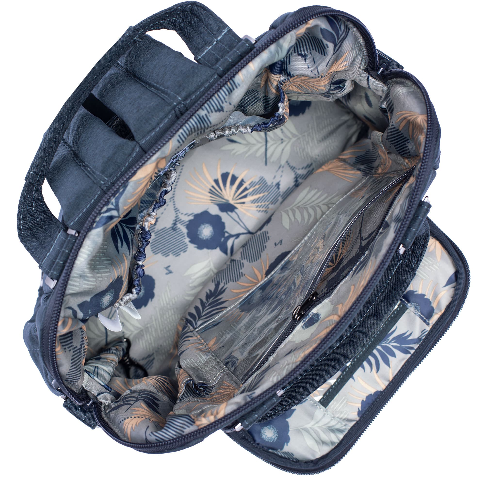 Canter Convertible Tote Bag - HEATHER GREY - Canter_HeatherIndigo_05