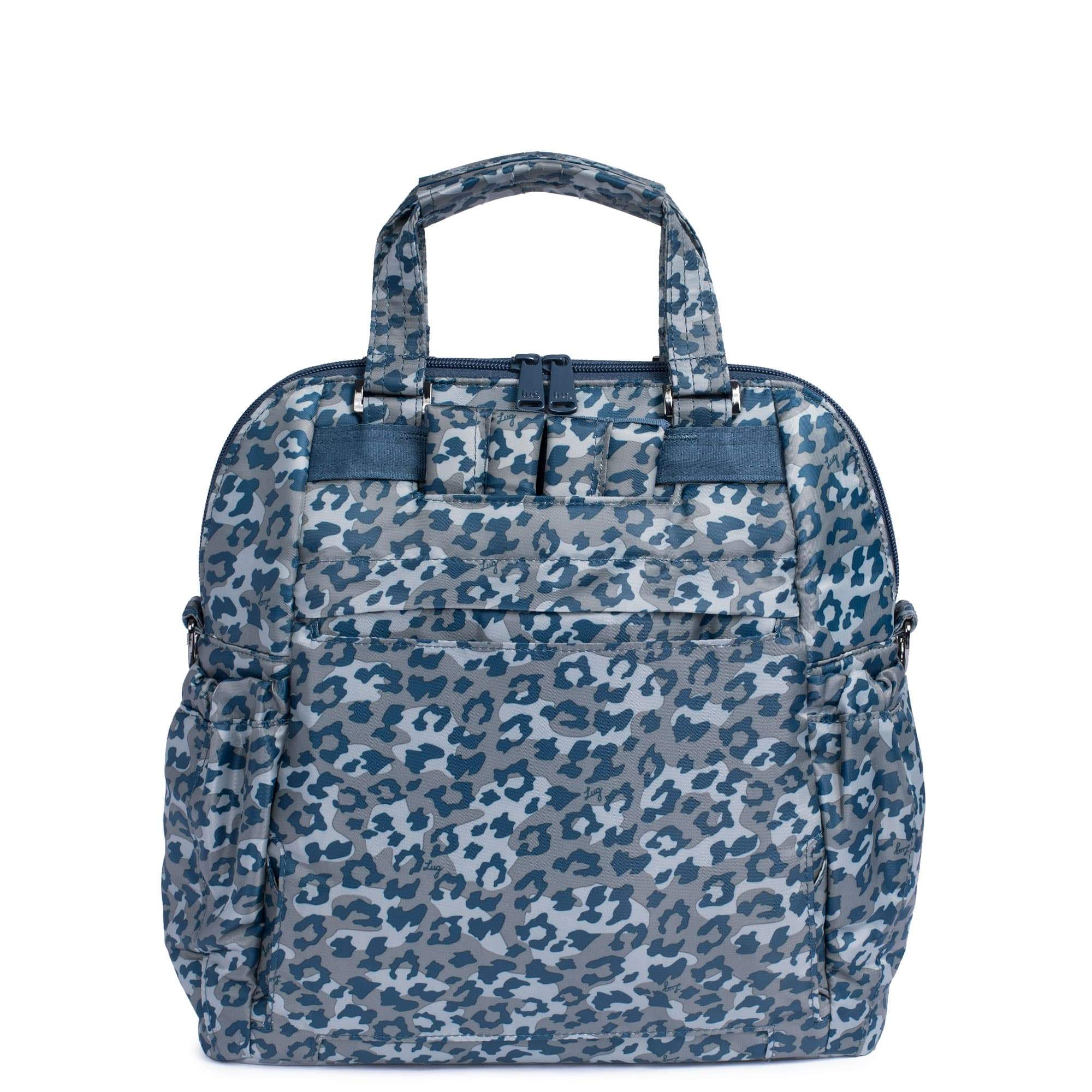Canter Convertible Tote Bag - LEOPARD NAVY - Canter_LeopardNavy_04