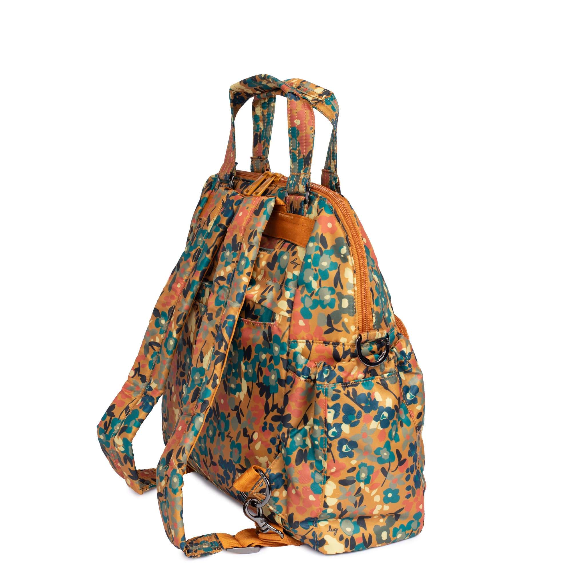 Canter Convertible Tote Bag - WILDFLOWER AMBER - Canter_WildflowerAmber_03
