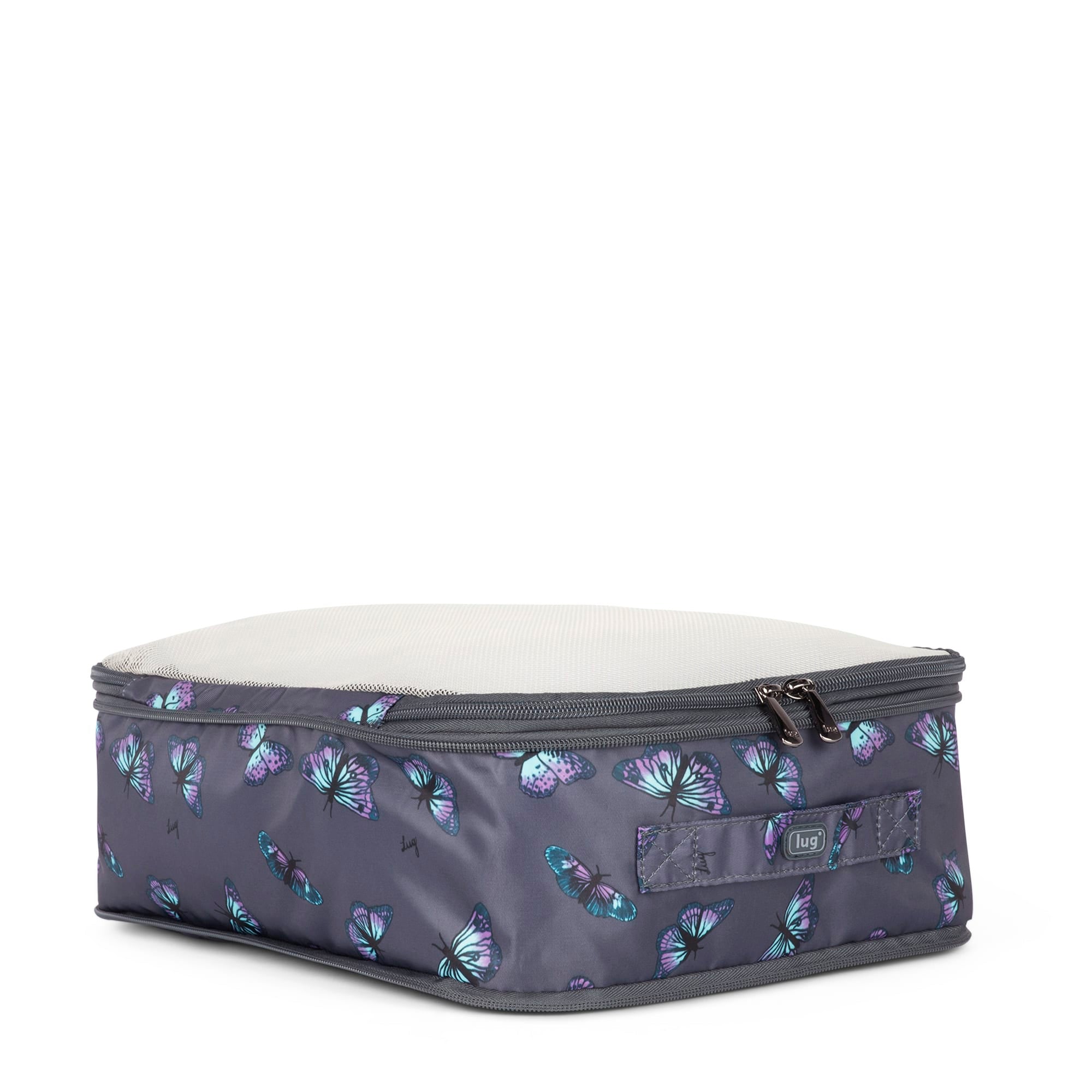 Cargo 1pc Compression Packing Cube - BUTTERFLY GREY - Cargo1pc_Butterfley_Grey_02