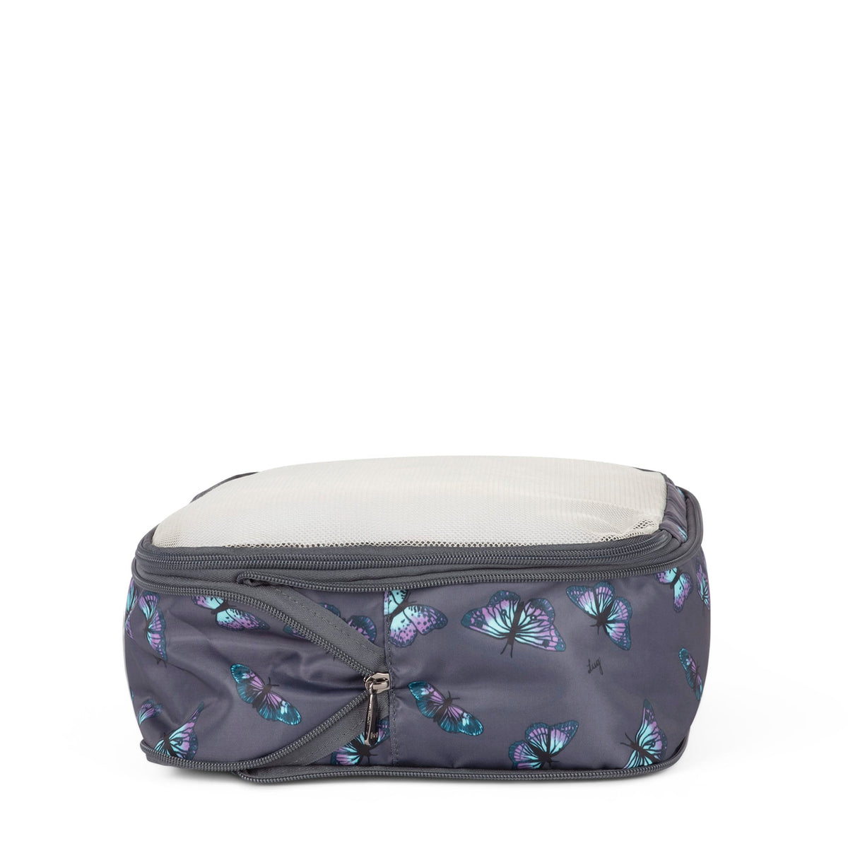 Cargo 1pc Compression Packing Cube - BUTTERFLY GREY - Cargo1pc_Butterfley_Grey_03