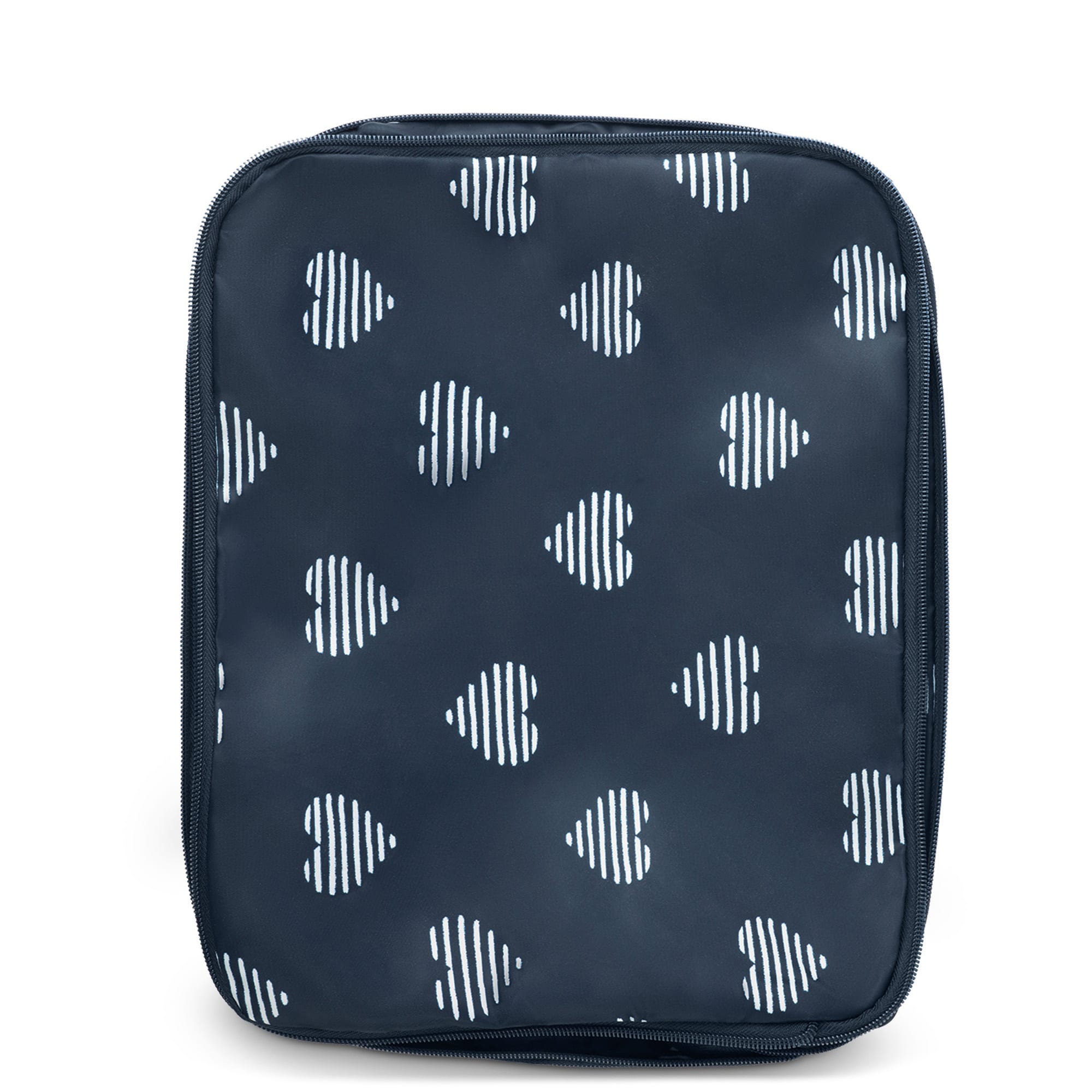 Cargo 1pc Compression Packing Cube - NAVY HEARTS - Cargo1pc_Hearts_Navy_04