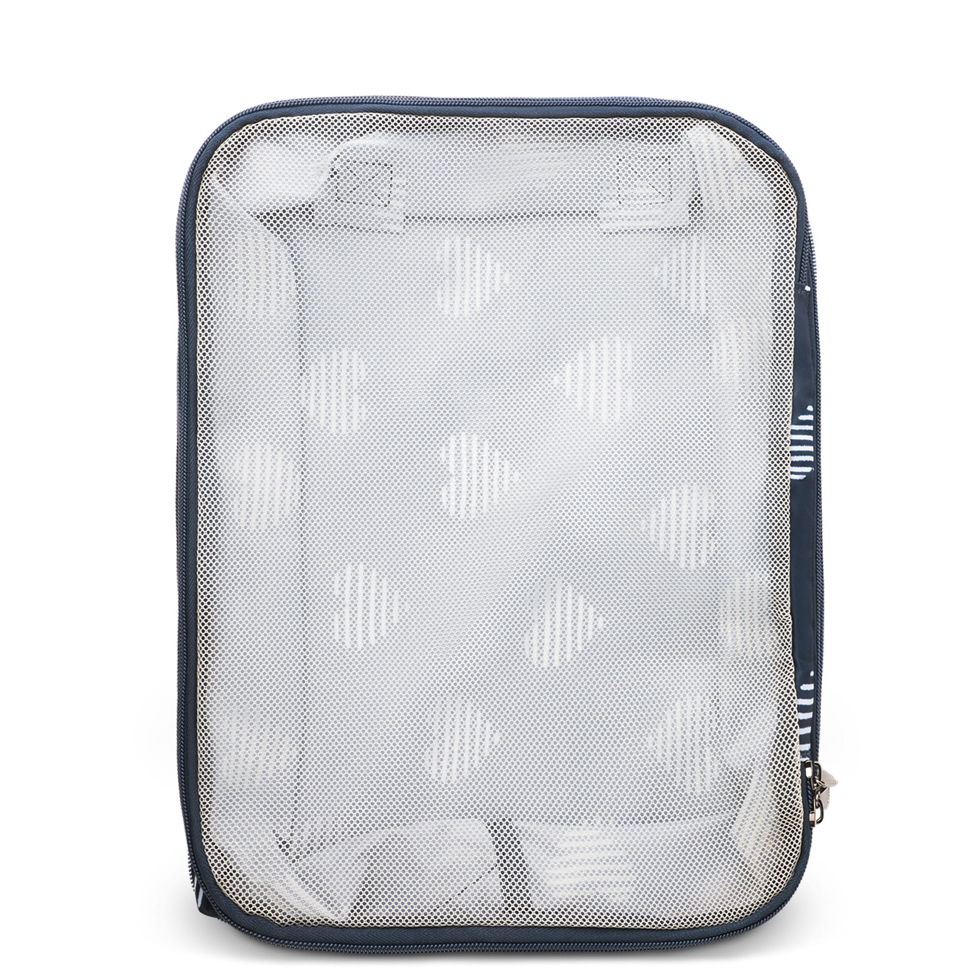 Cargo 1pc Compression Packing Cube - NAVY HEARTS - Cargo1pc_Hearts_Navy_05