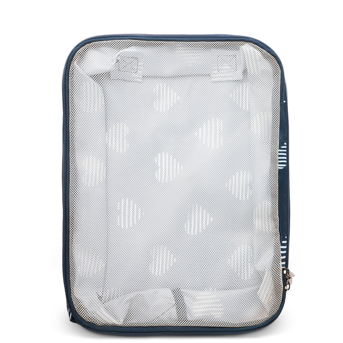 Cargo 1pc Compression Packing Cube - NAVY HEARTS - Cargo1pc_Hearts_Navy_05