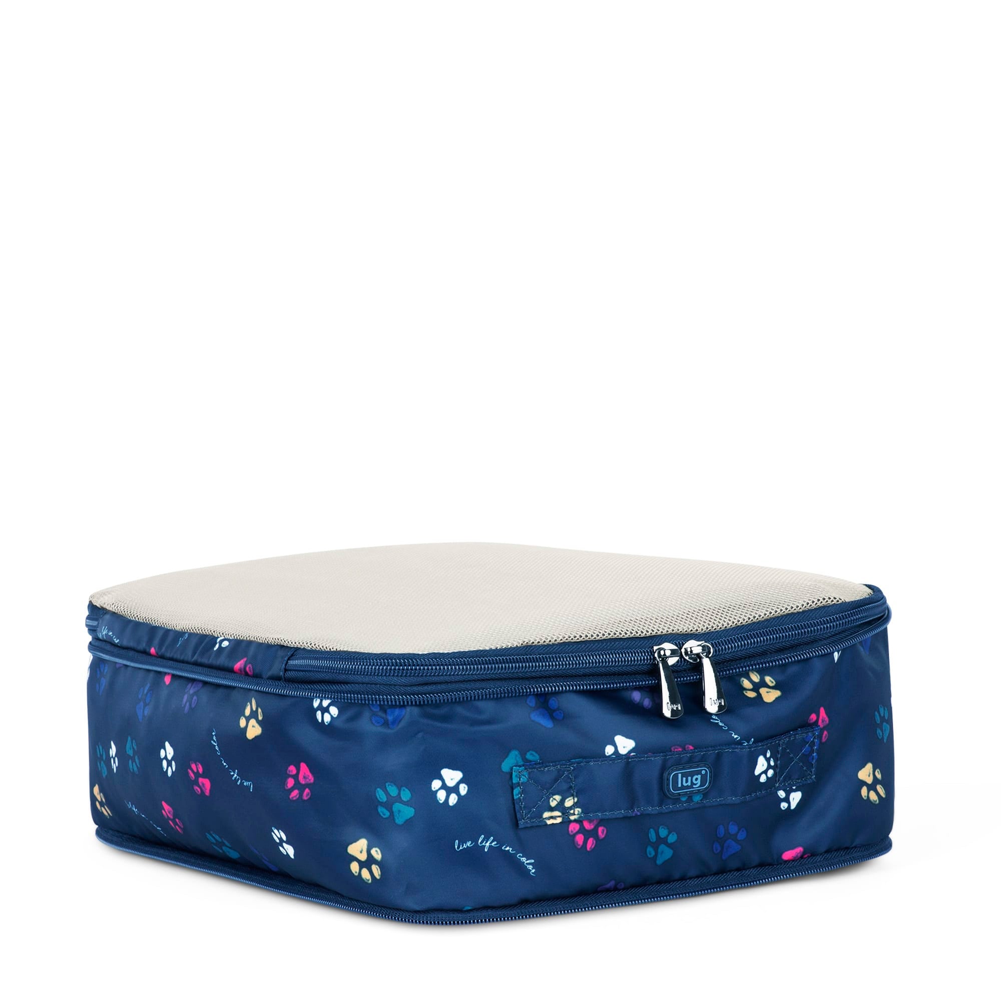 Cargo 1pc Compression Packing Cube - PAWS NAVY - Cargo1pc_Paws_Navy_02