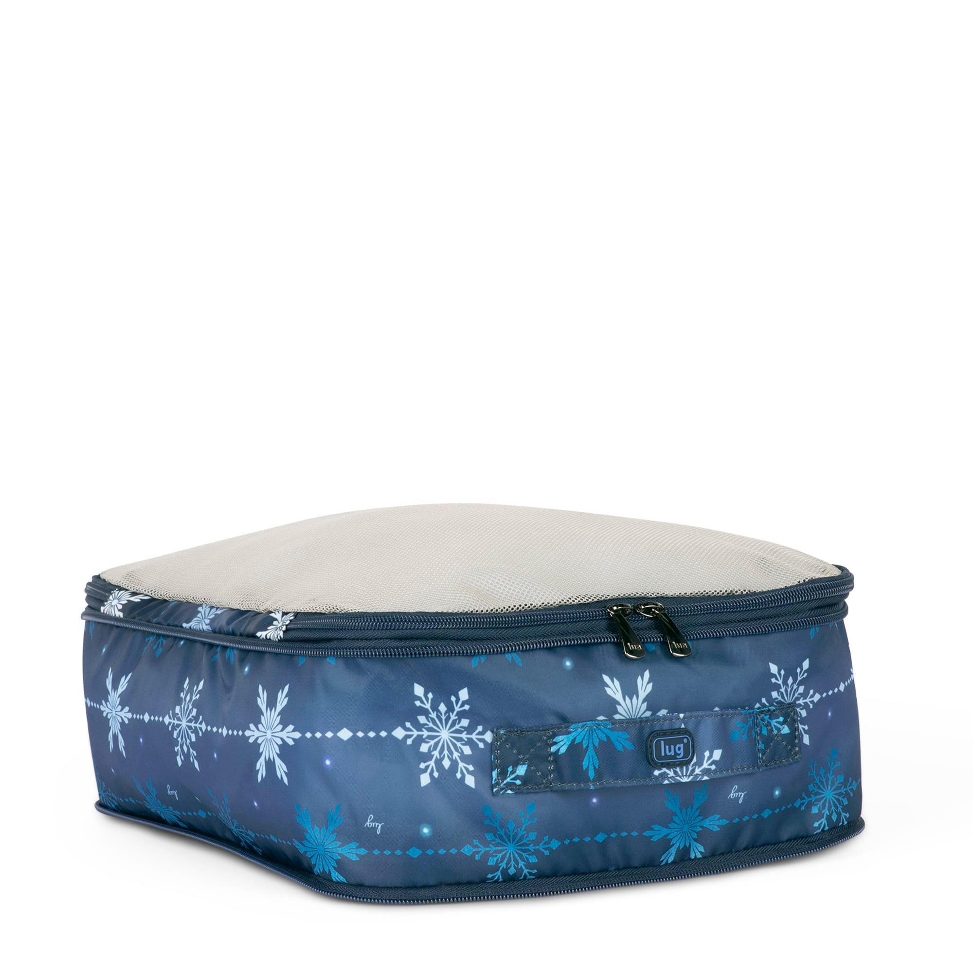 Cargo 1pc Compression Packing Cube - SNOWFLAKE NAVY - Cargo1pc_Snowflake_Navy_02