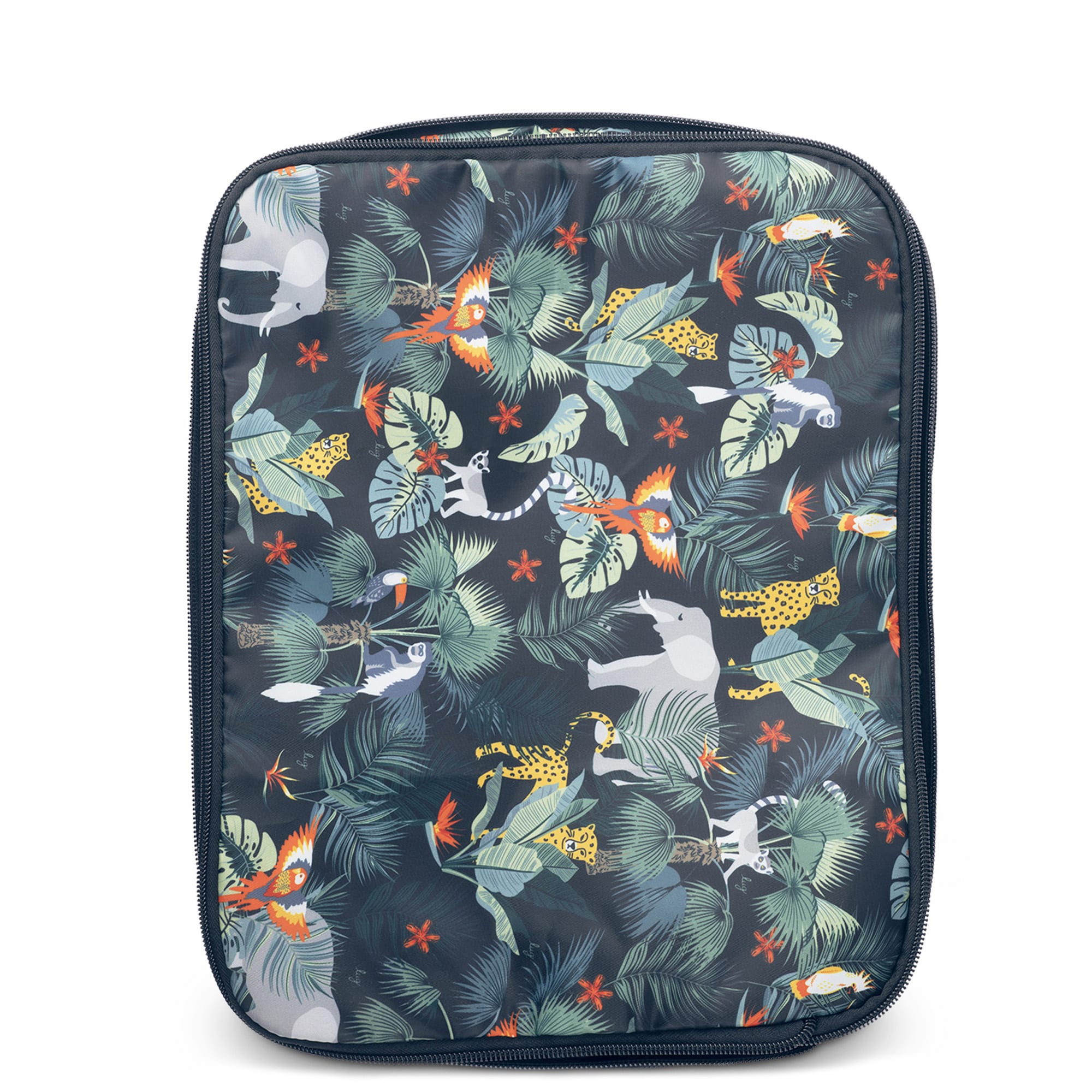 Cargo 1pc Compression Packing Cube - WILDLIFE BLACK - Cargo1pc_Wildlife_Black_04