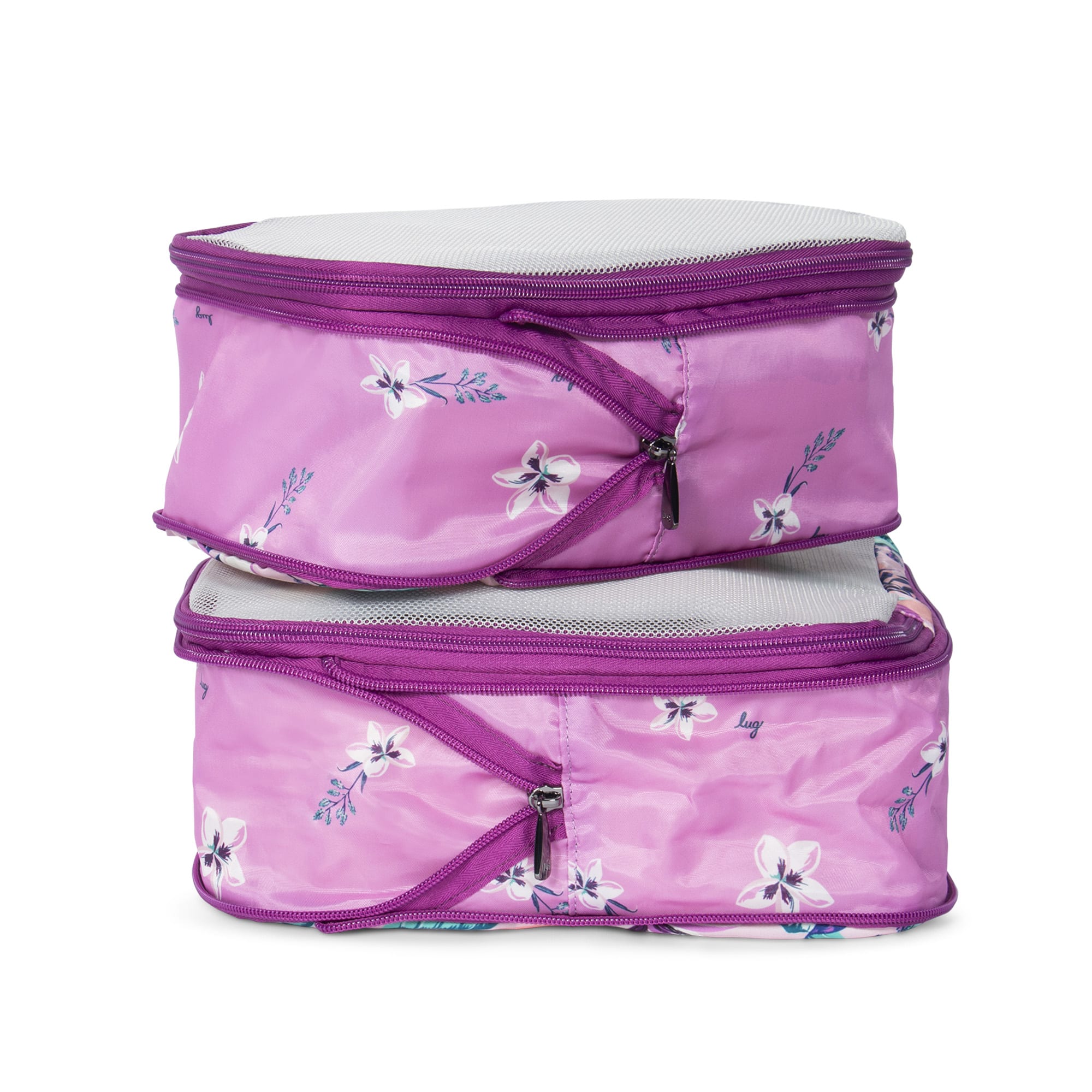 Cargo 2pc Compression Packing Cubes - AZALEA PINK - Cargo2PC_AzaleaPink_02