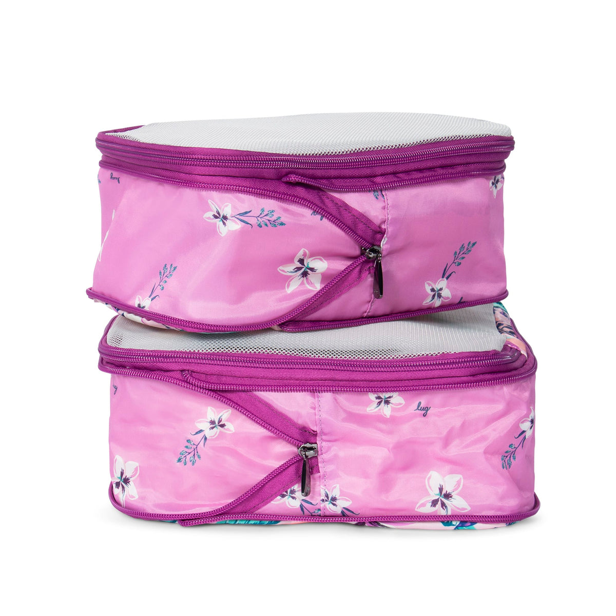 Cargo 2pc Compression Packing Cubes - AZALEA PINK - Cargo2PC_AzaleaPink_02