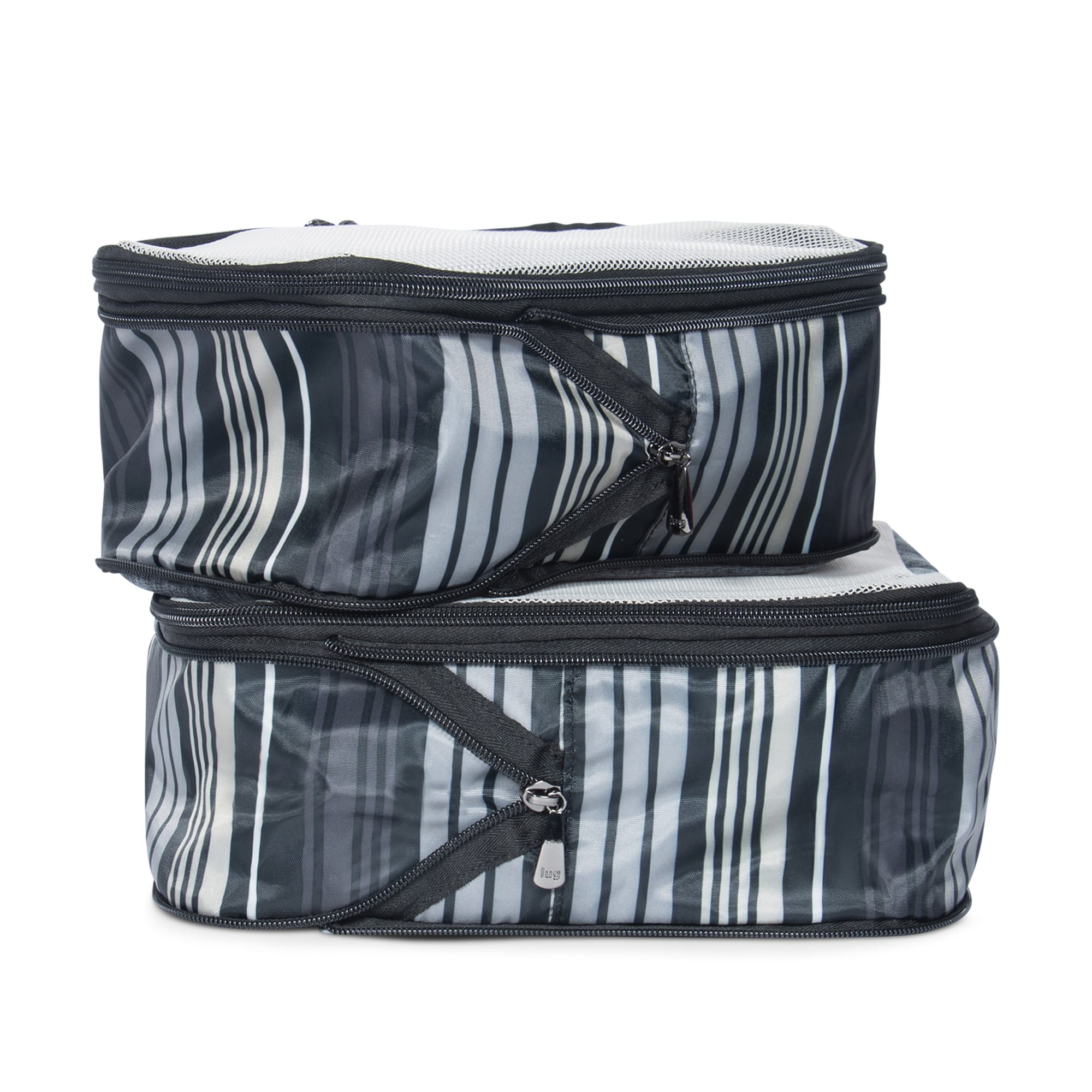 Cargo 2pc Compression Packing Cubes - HEATHER GREY - Cargo2PC_HRGrey_02