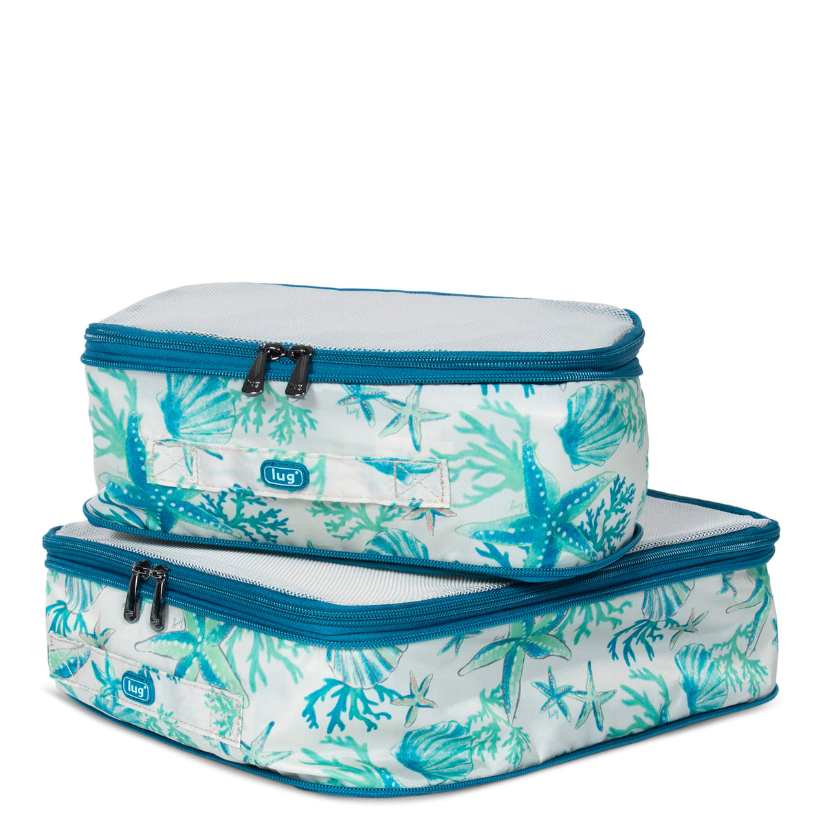Cargo 2pc Compression Packing Cubes - OCEAN BLUE - Cargo2PC_OceanBlue_01